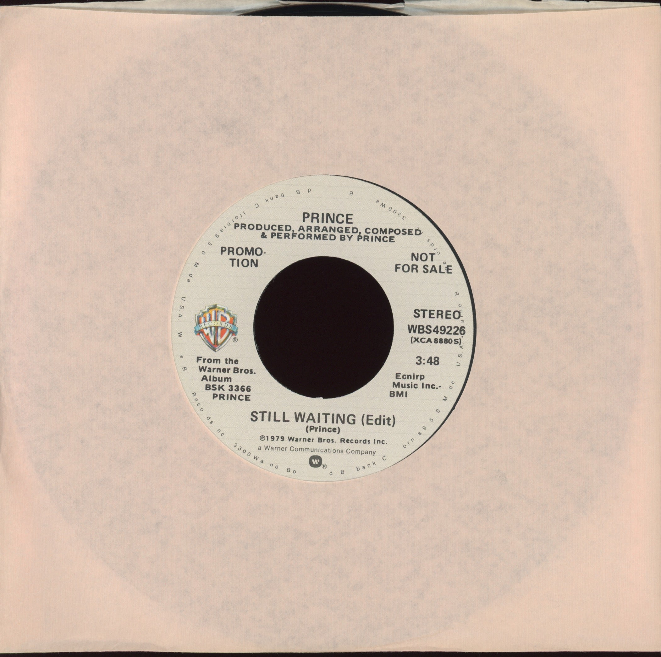 Prince - Still Waiting on Warner Bros Promo