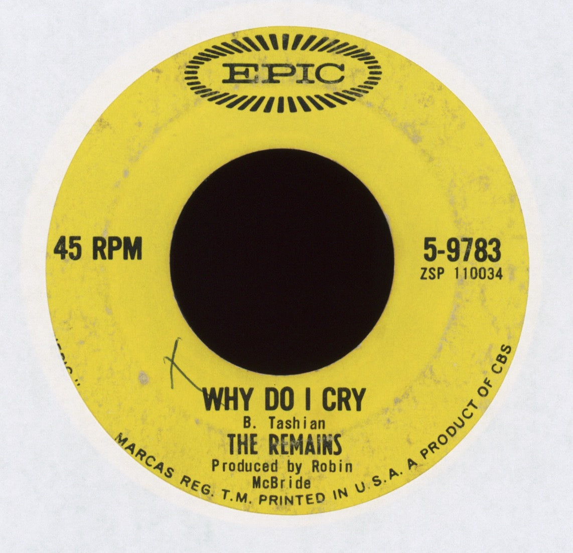 The Remains - Why Do I Cry on Epic