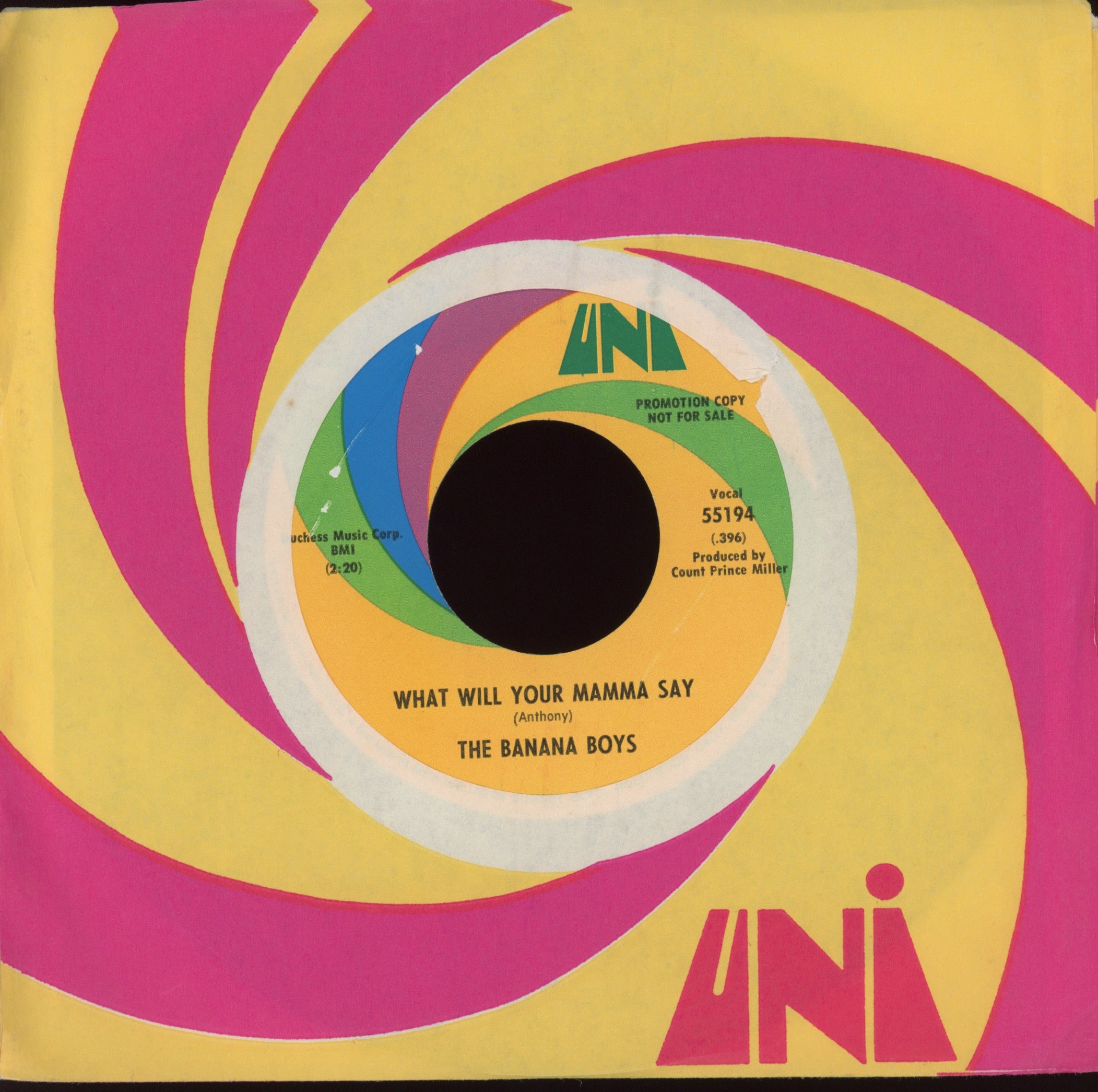 Banana Boys - Come Into My Life on Uni Promo