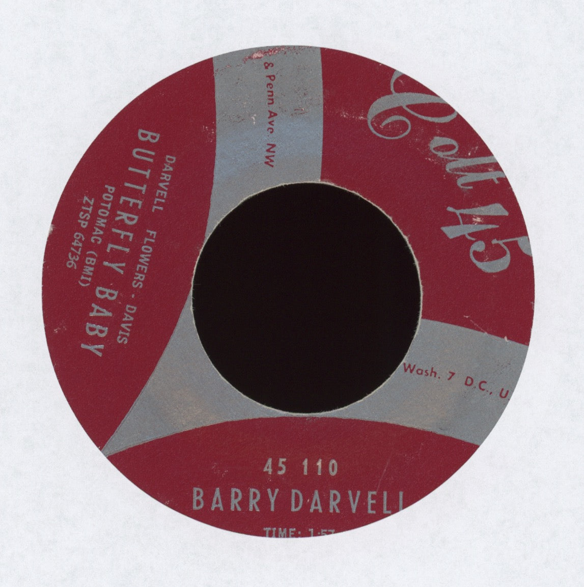 Barry Darvell - Butterfly Baby on Colt 45
