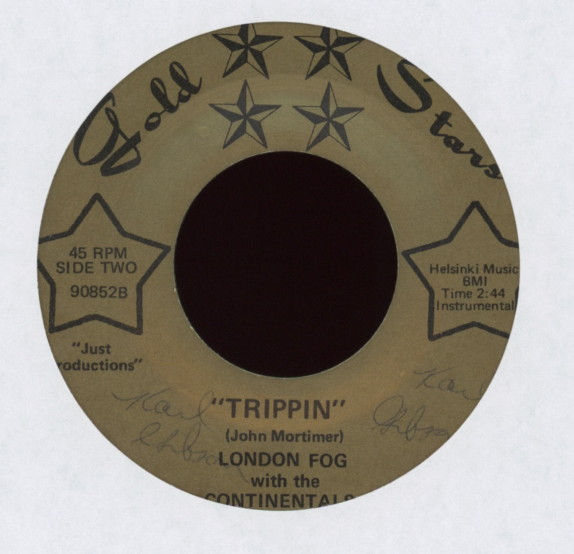 London Fog & The Continentals - Easy Mover on Gold Star