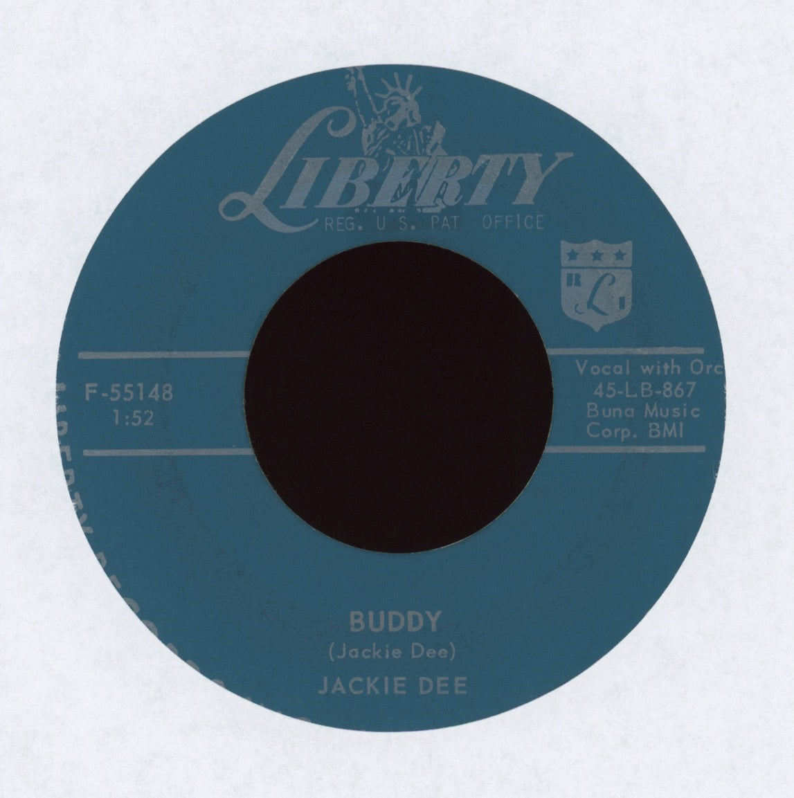Jackie Dee - Buddy on Liberty