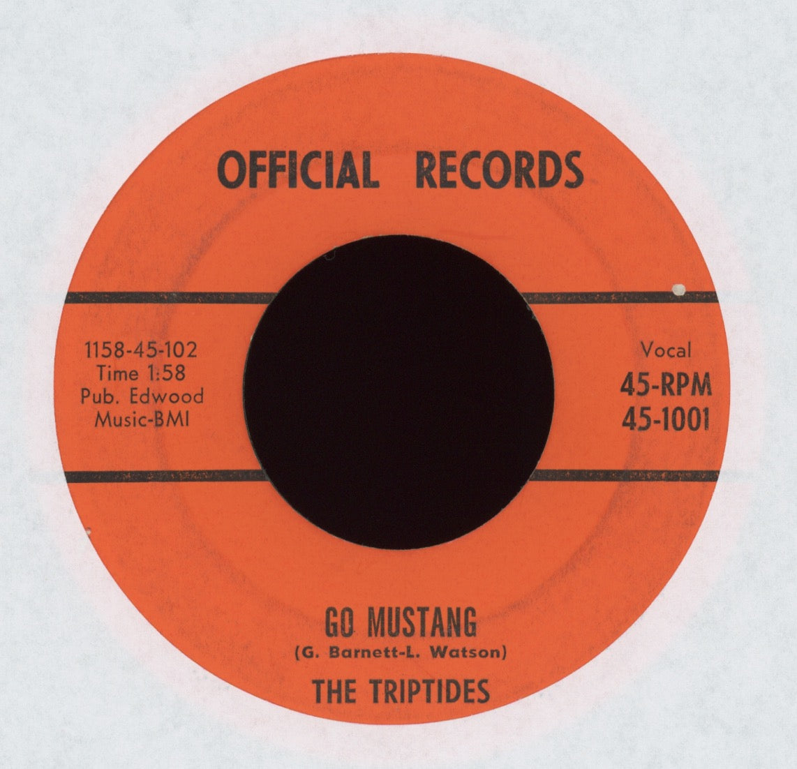 The Triptides - Go Mustang on Official