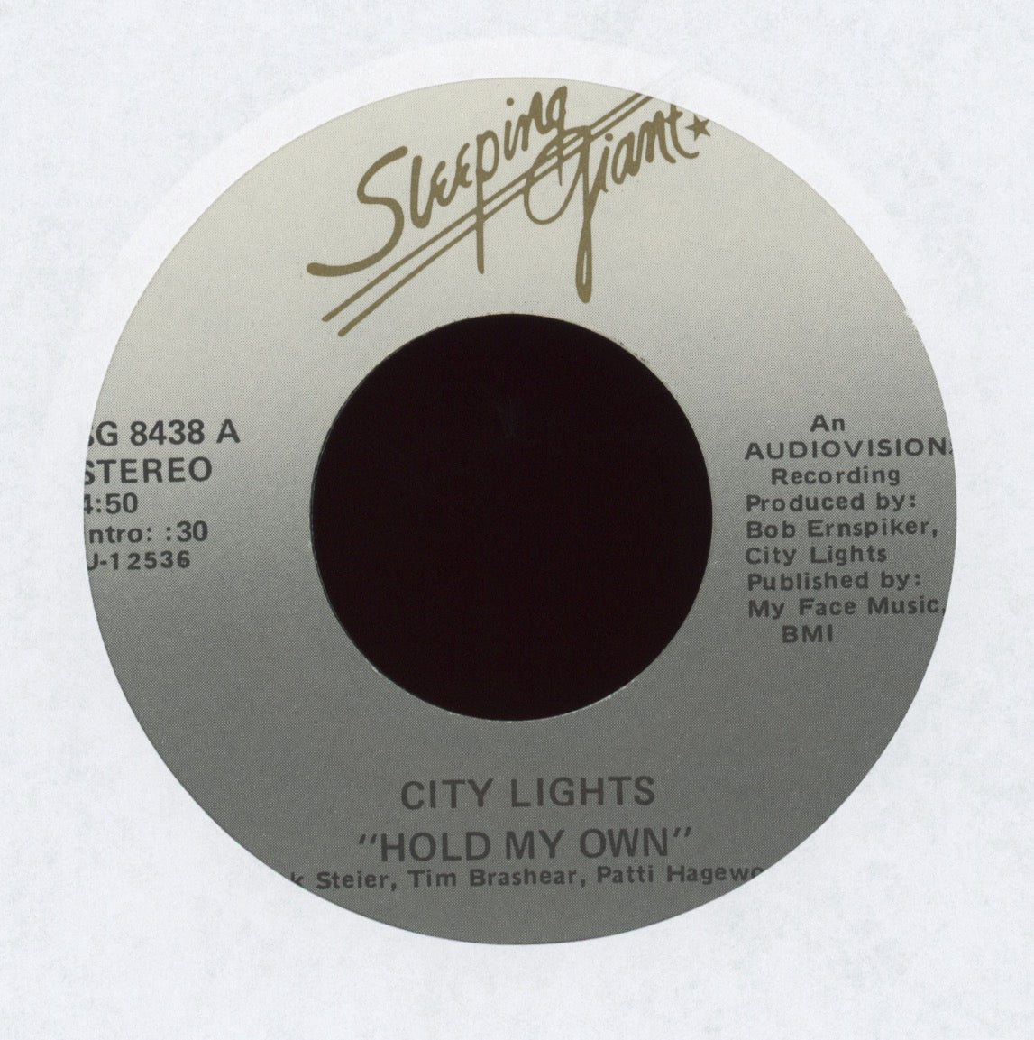 City Lights - Hold My Own on Sleeping Giant