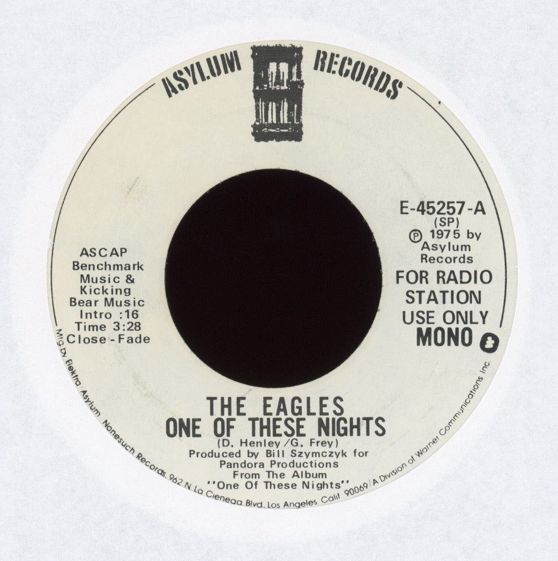 Eagles - One Of These Nights on Asylum Promo