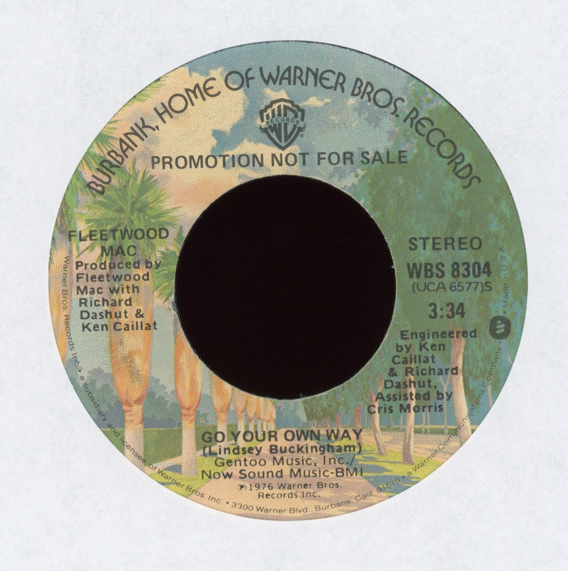 Fleetwood Mac - Go Your Own Way on Reprise Promo