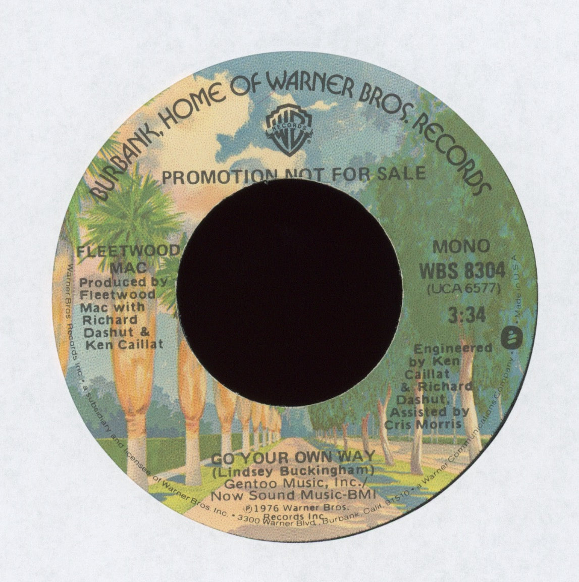 Fleetwood Mac - Go Your Own Way on Reprise Promo