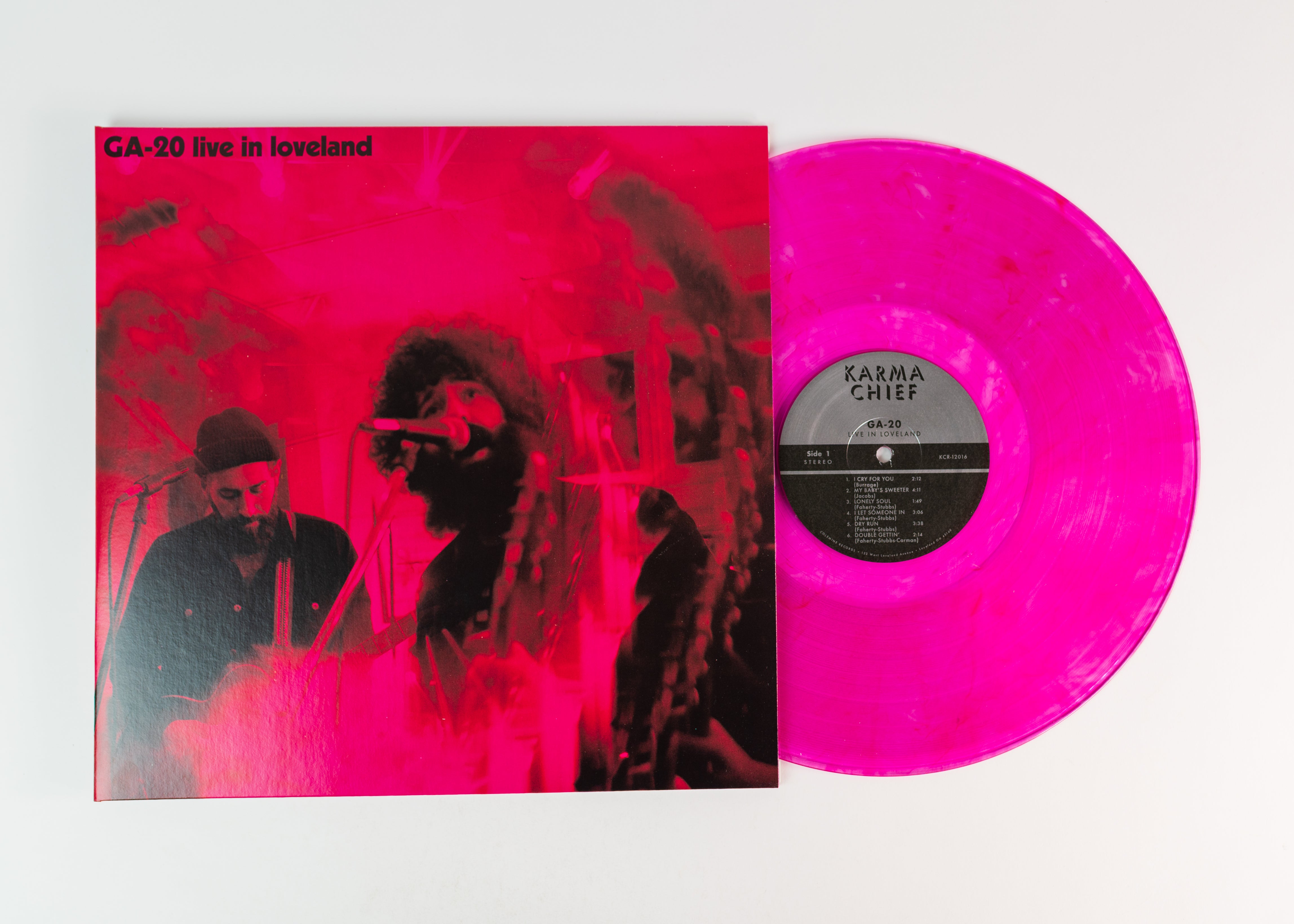 GA-20 - Live in Loveland [Pink Swirl Vinyl]
