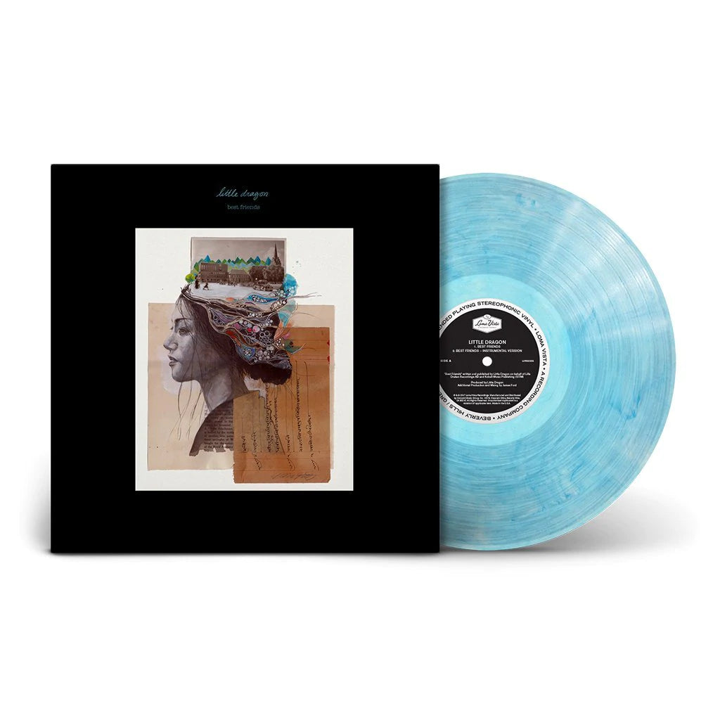 Little Dragon - Best Friends / Sway Daisy [12" Single] [Light Blue Vinyl]