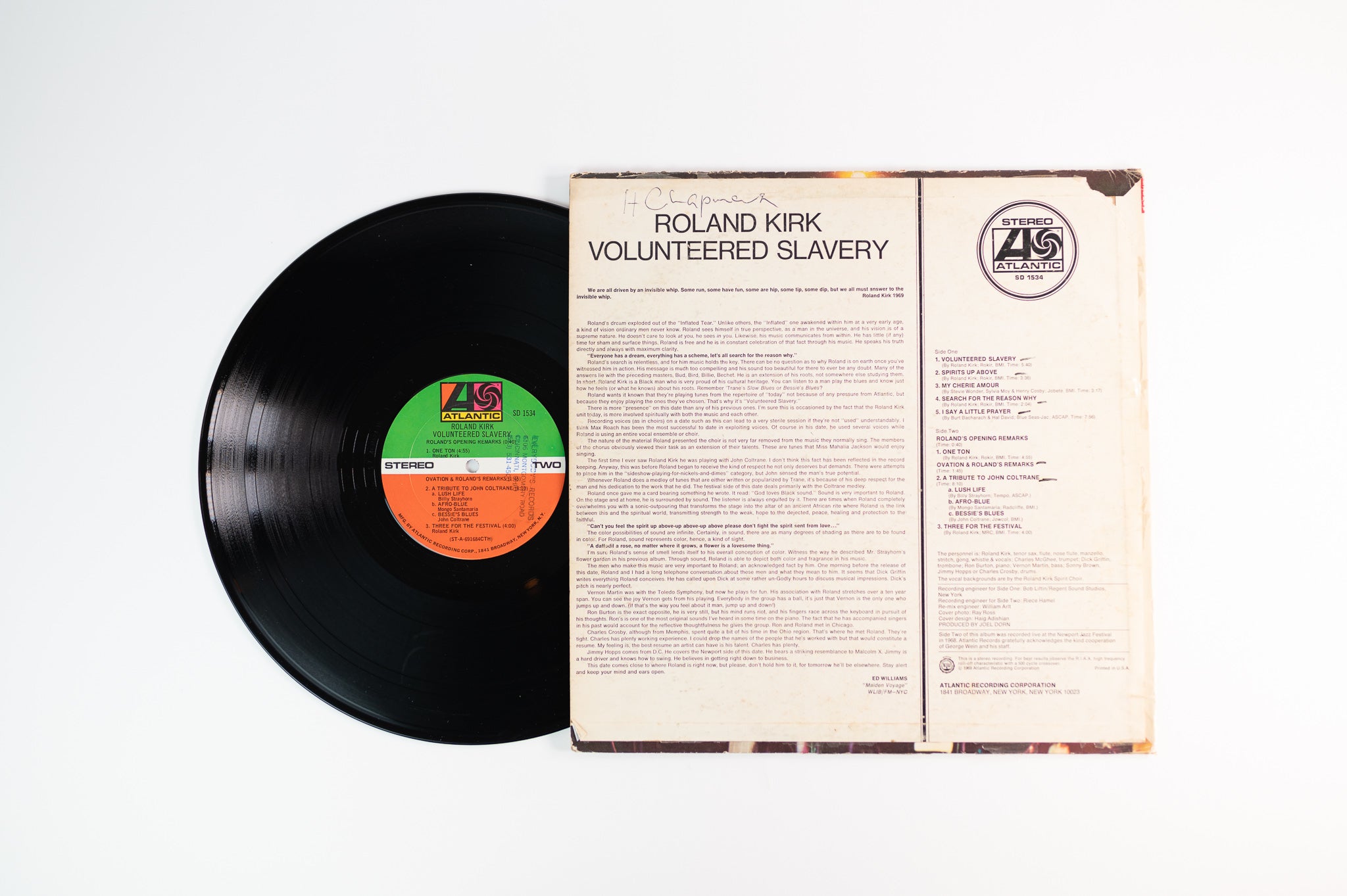 Roland Kirk - Volunteered Slavery on Atlantic