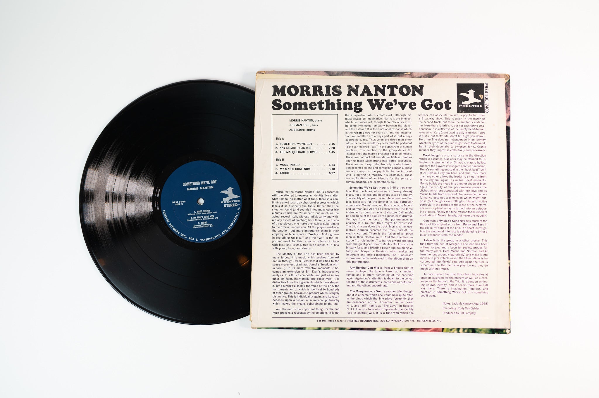 Morris Nanton - Something We've Got on Prestige Stereo