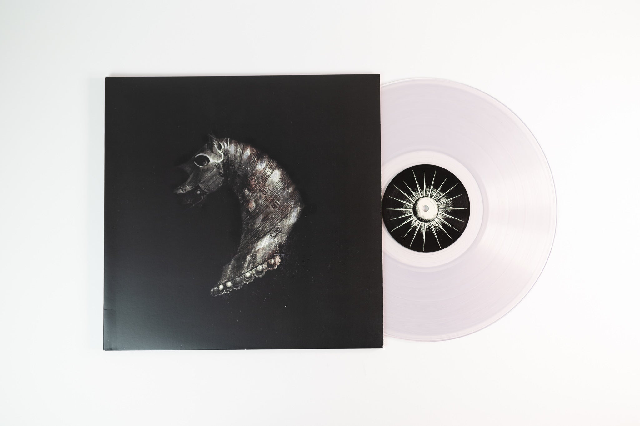 Black Math Horseman - Wyllt on Tee Pee Ltd Edition Clear Vinyl