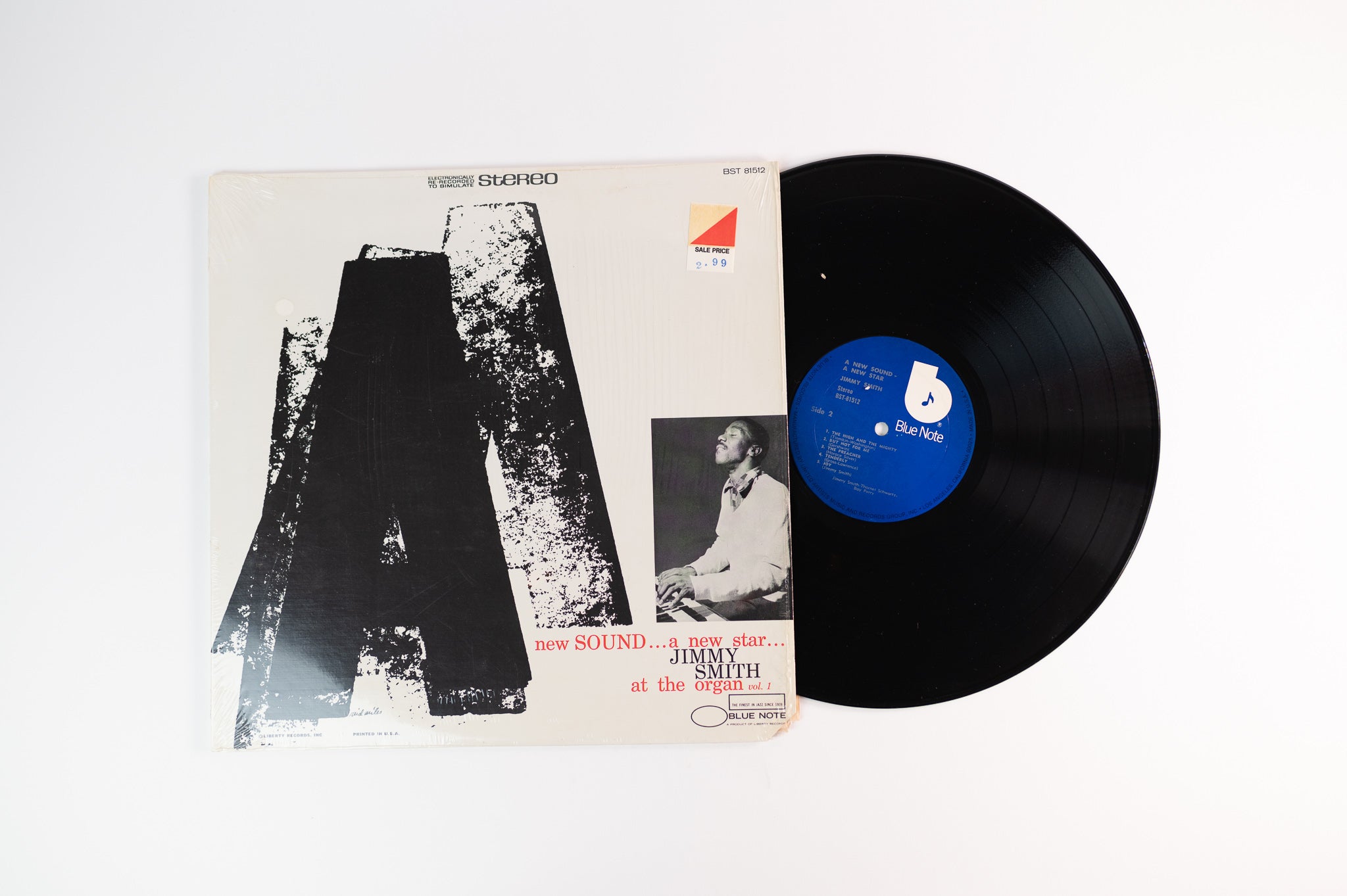 Jimmy Smith - A New Star - A New Sound, Vol. 1 on Blue Note Stereo Reissue