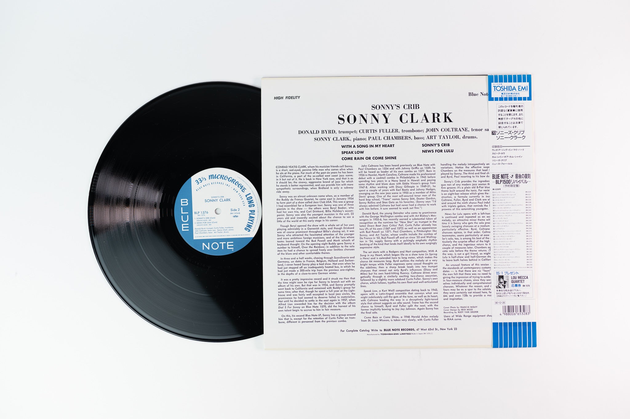Sonny Clark - Sonny's Crib on Blue Note Japanese Reissue