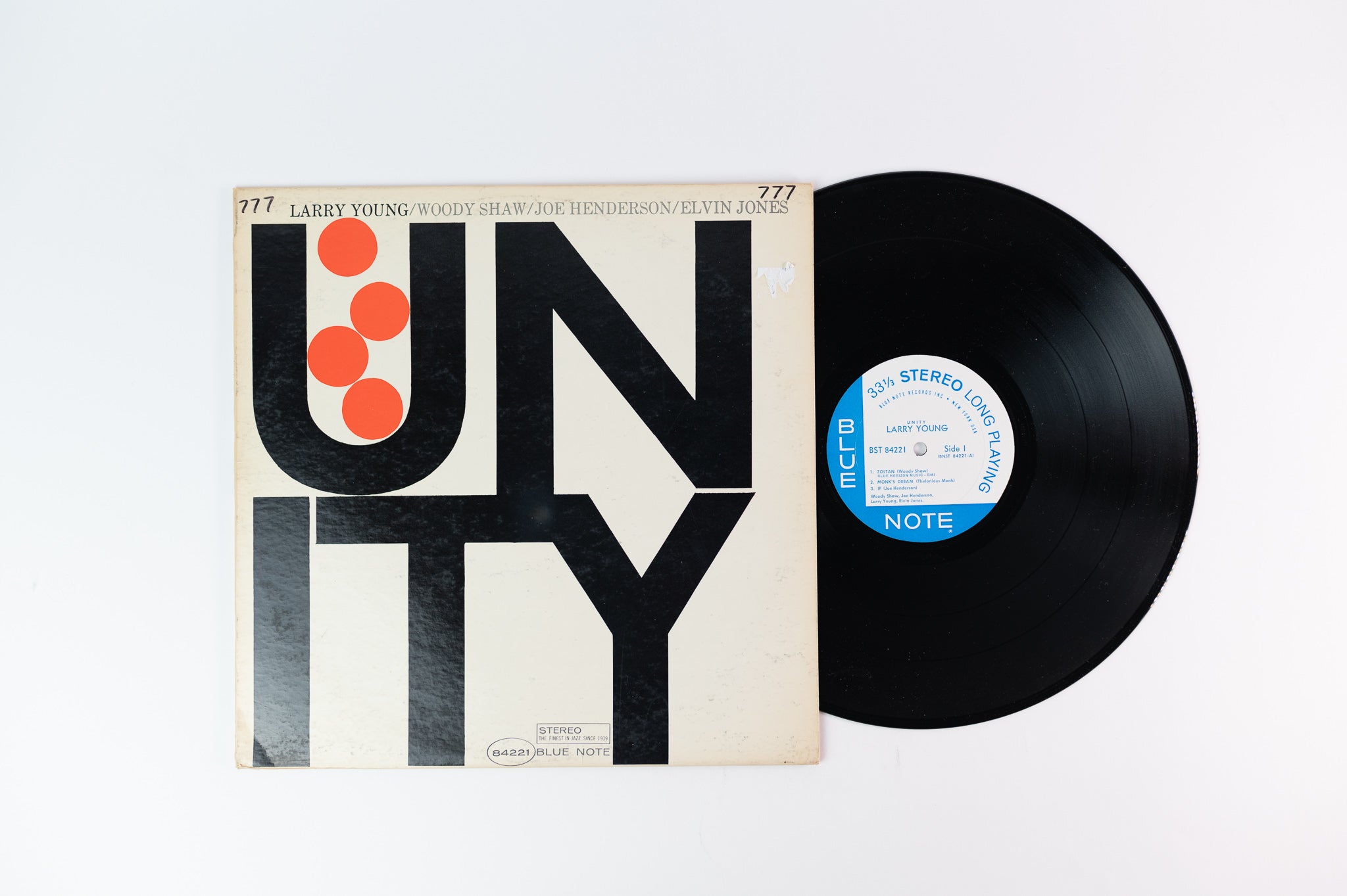 Unity Blue Note Larry Young - Unity on Blue Note BST 84221 NY Stereo