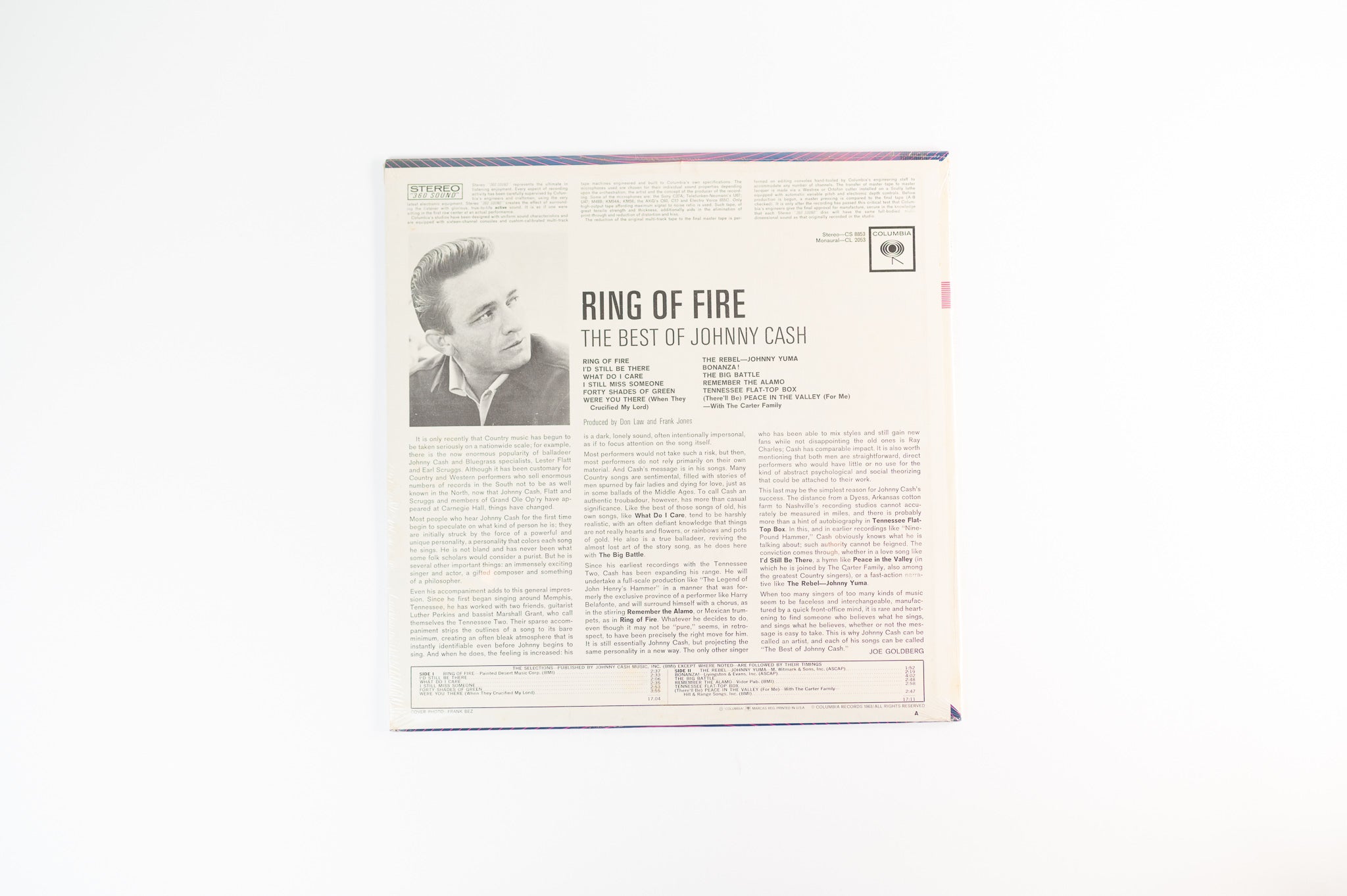 Johnny Cash - Ring Of Fire  (The Best Of Johnny Cash) on Columbia