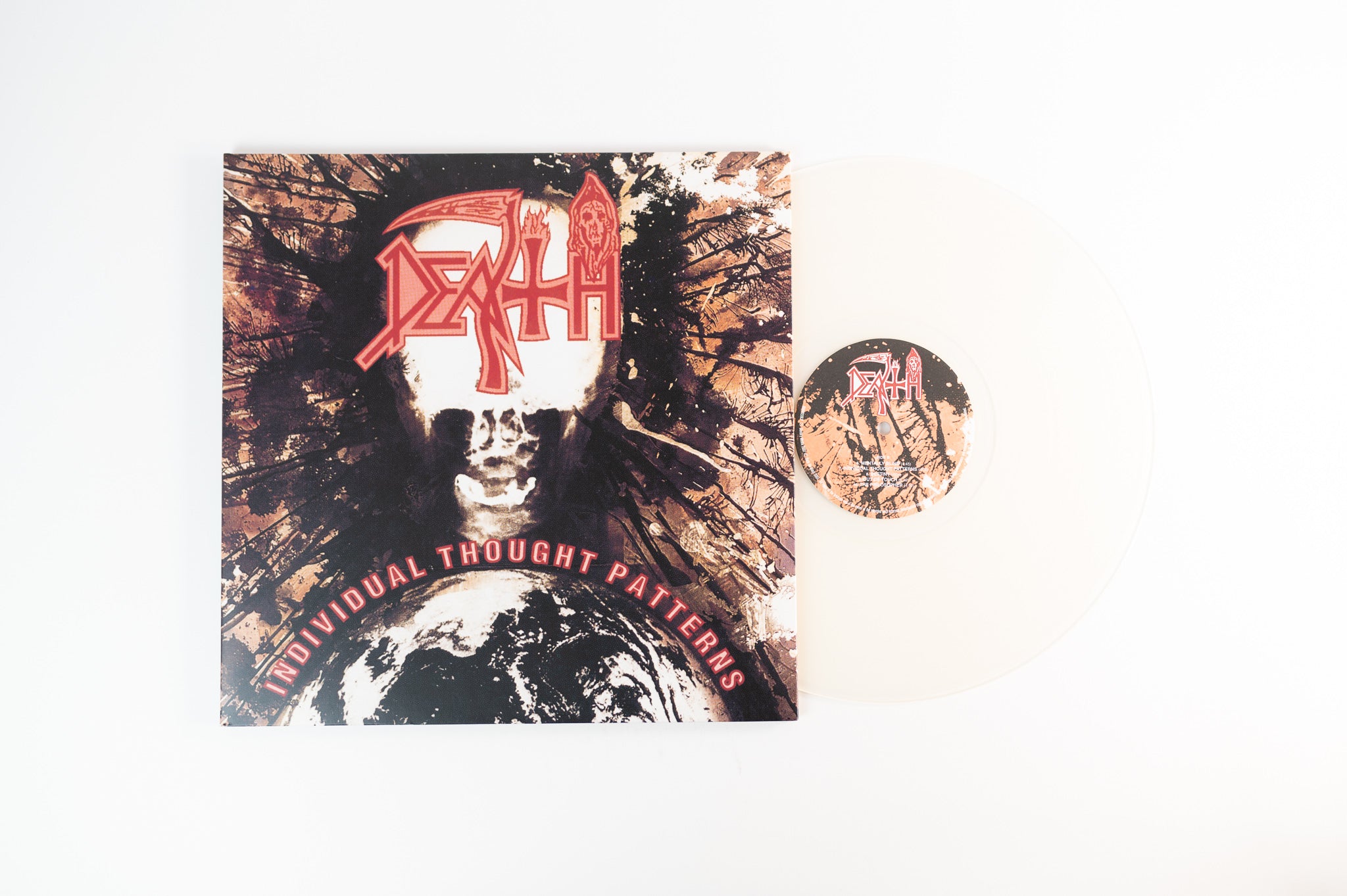 Death - Individual Thought Patterns on Back on Black Clear Vinyl UK Reissue