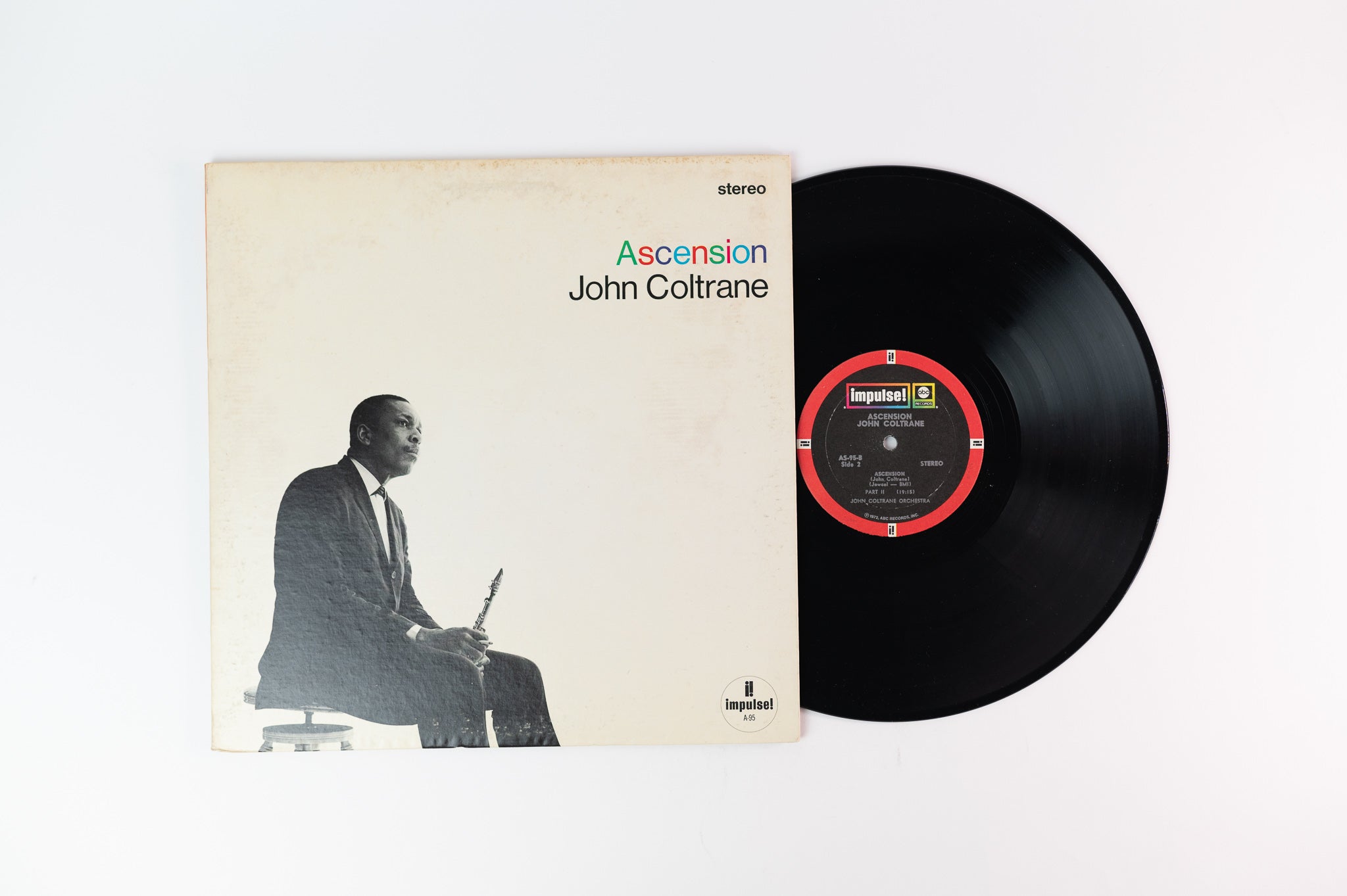 John Coltrane - Ascension on ABC Impulse 1972 Reissue