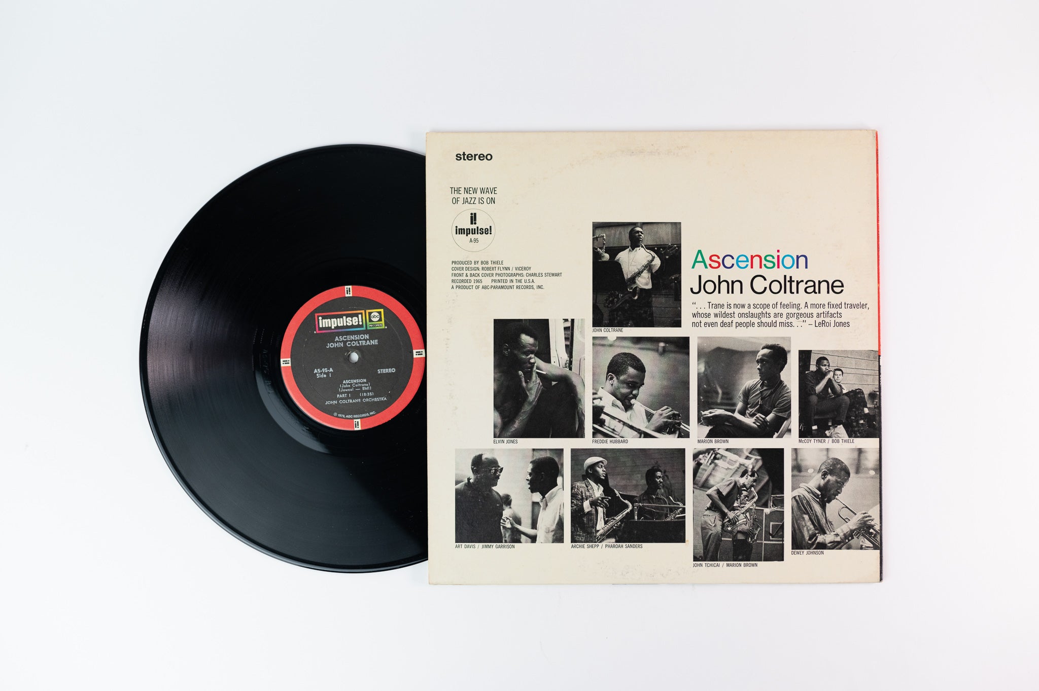 John Coltrane - Ascension on ABC Impulse 1972 Reissue
