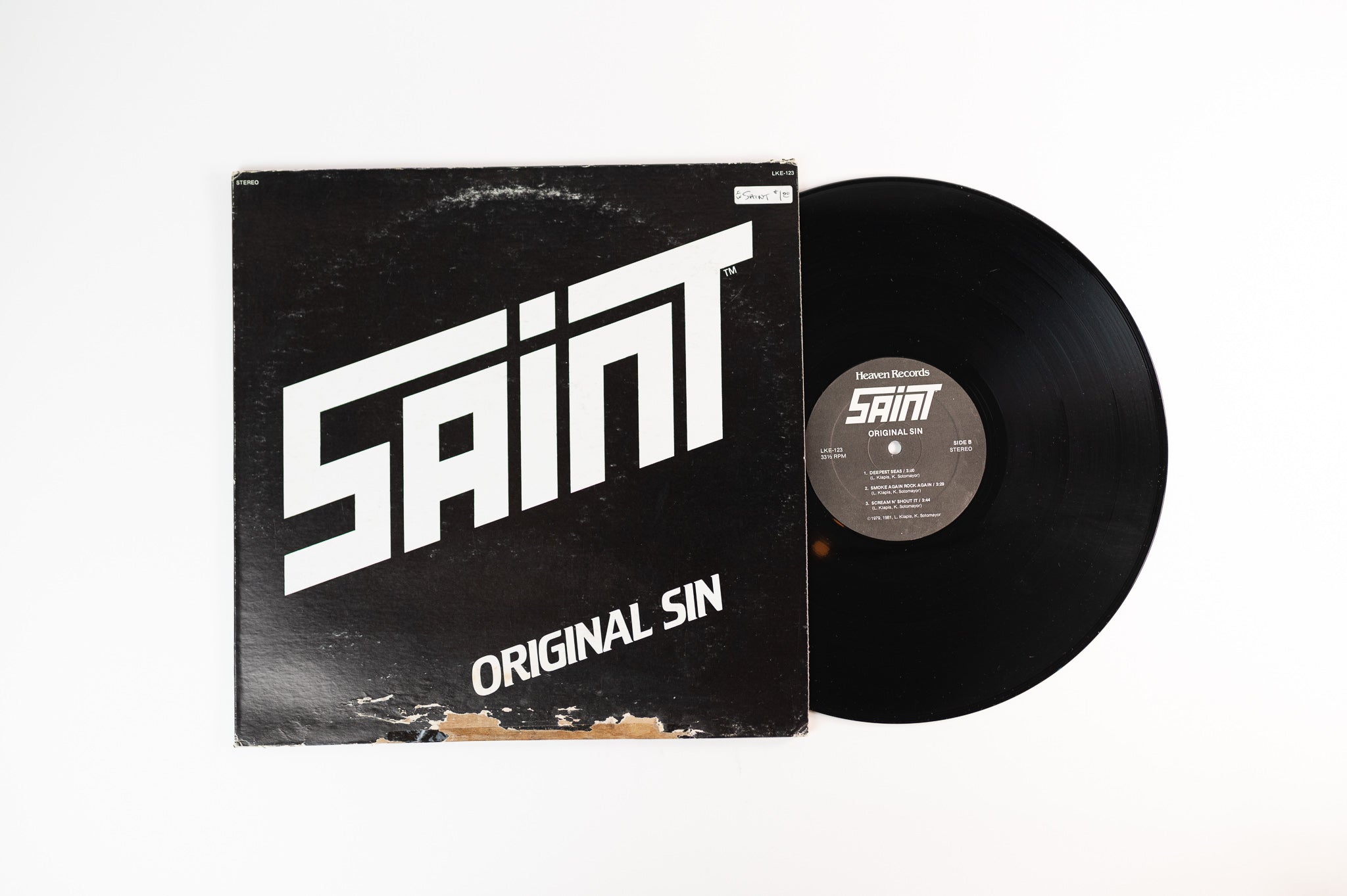 Saint - Original Sin on Heaven Records