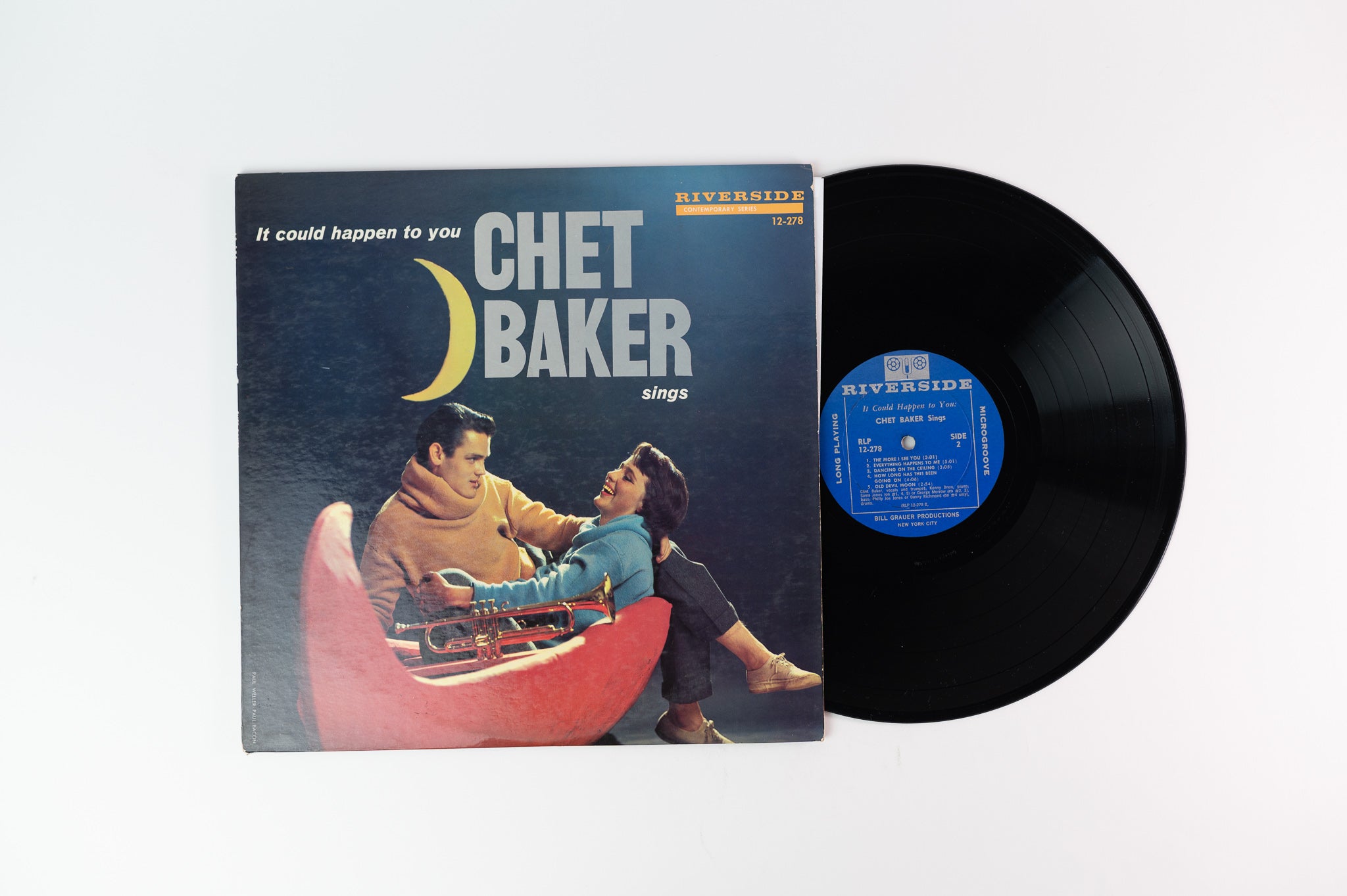 Chet Baker - It Could Happen To You - Chet Baker Sings on Riverside Mono Deep Groove