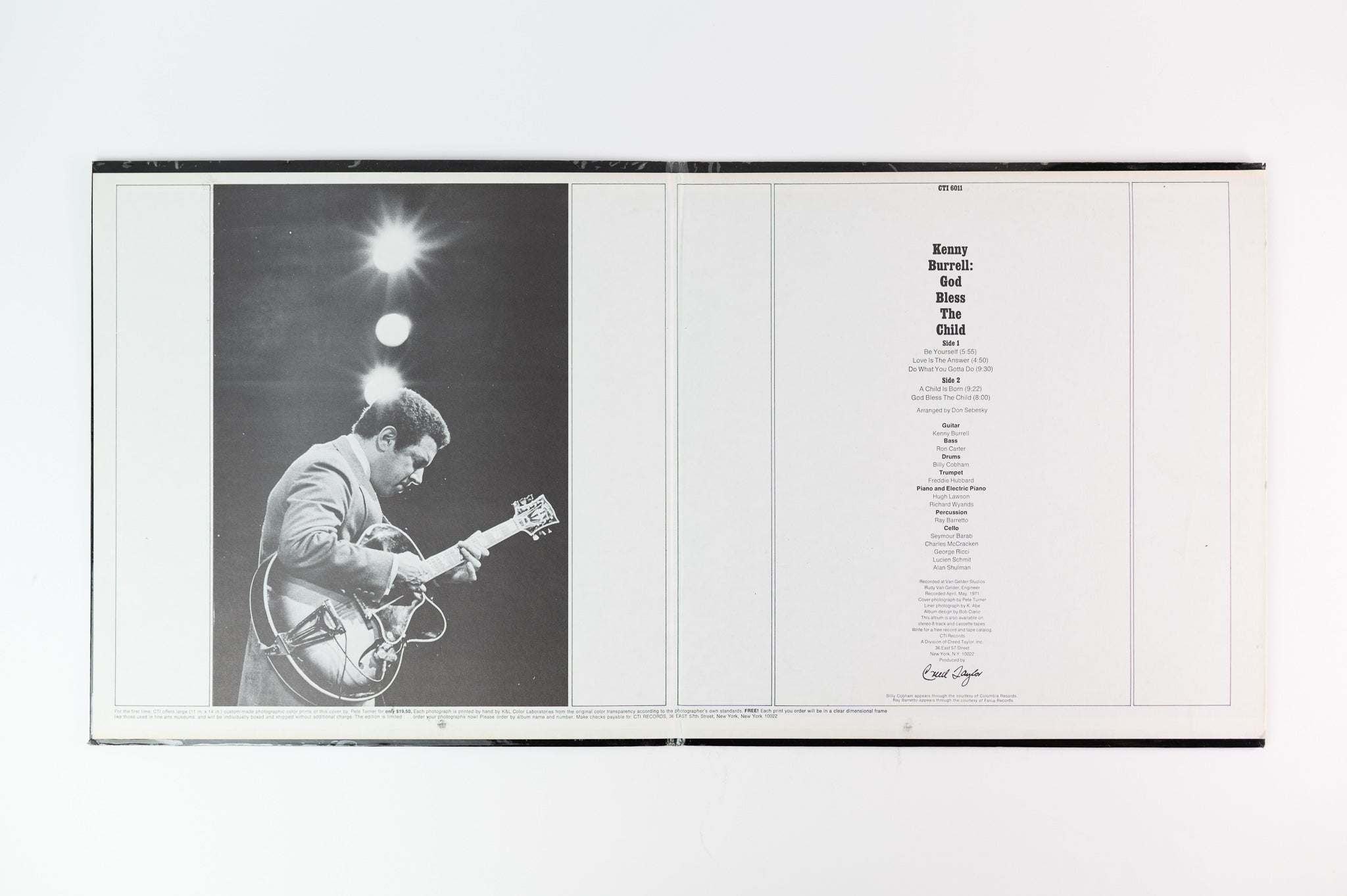 Kenny Burrell - God Bless The Child on CTI