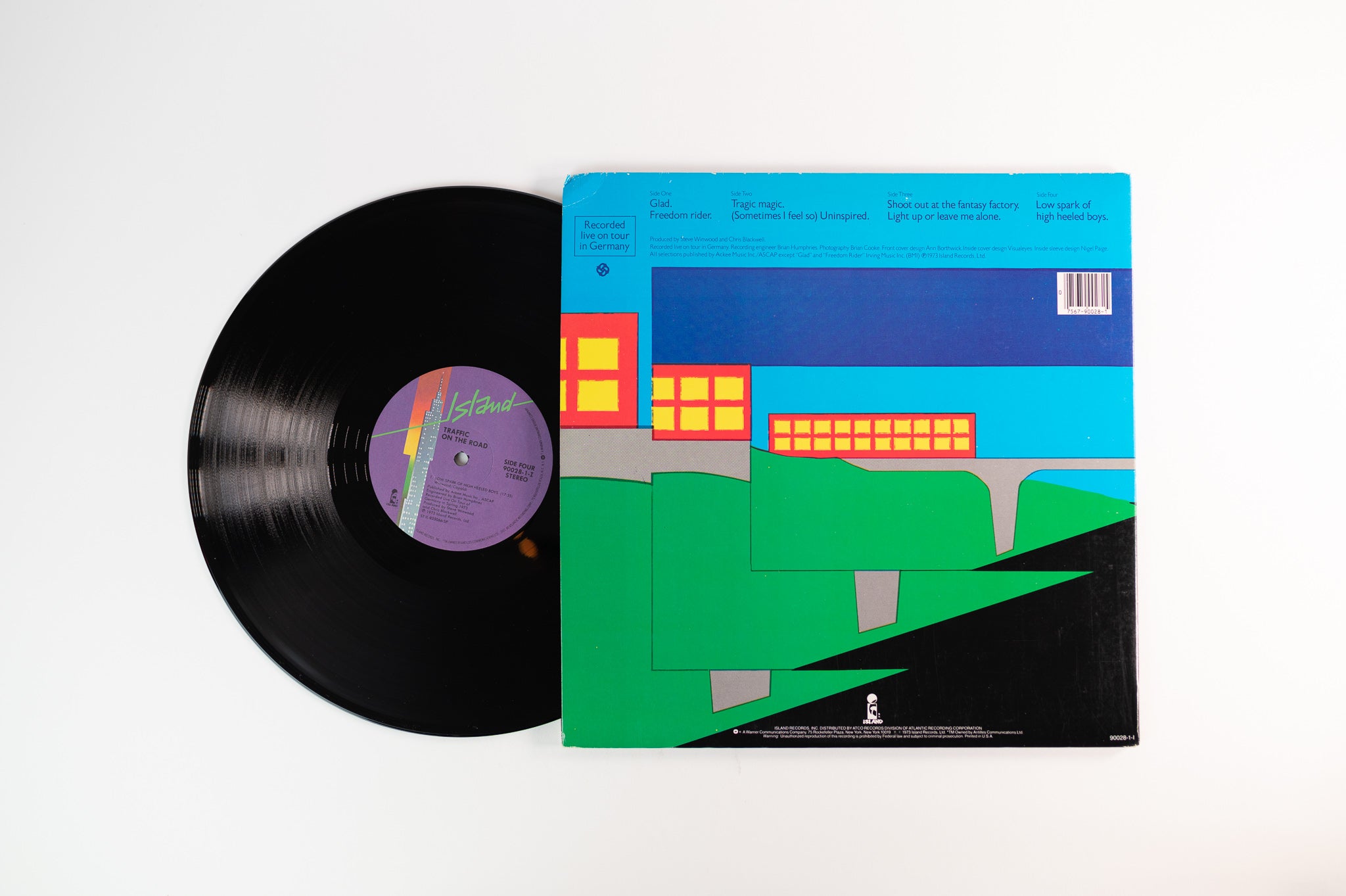 Traffic - On The Road on Island Records