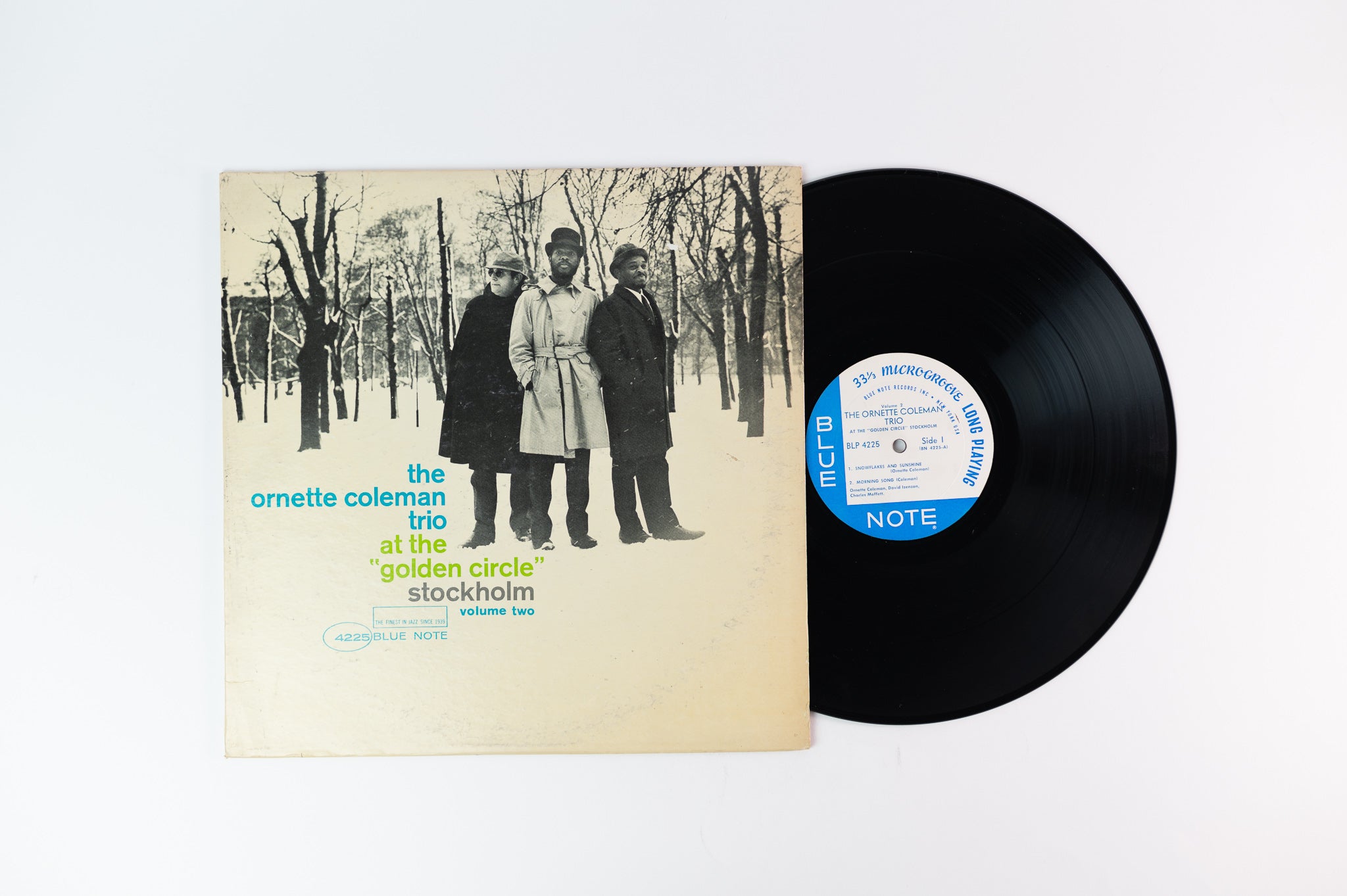 The Ornette Coleman Trio - At The "Golden Circle" Stockholm - Volume Two on Blue Note BLLP 4225 Mono New York