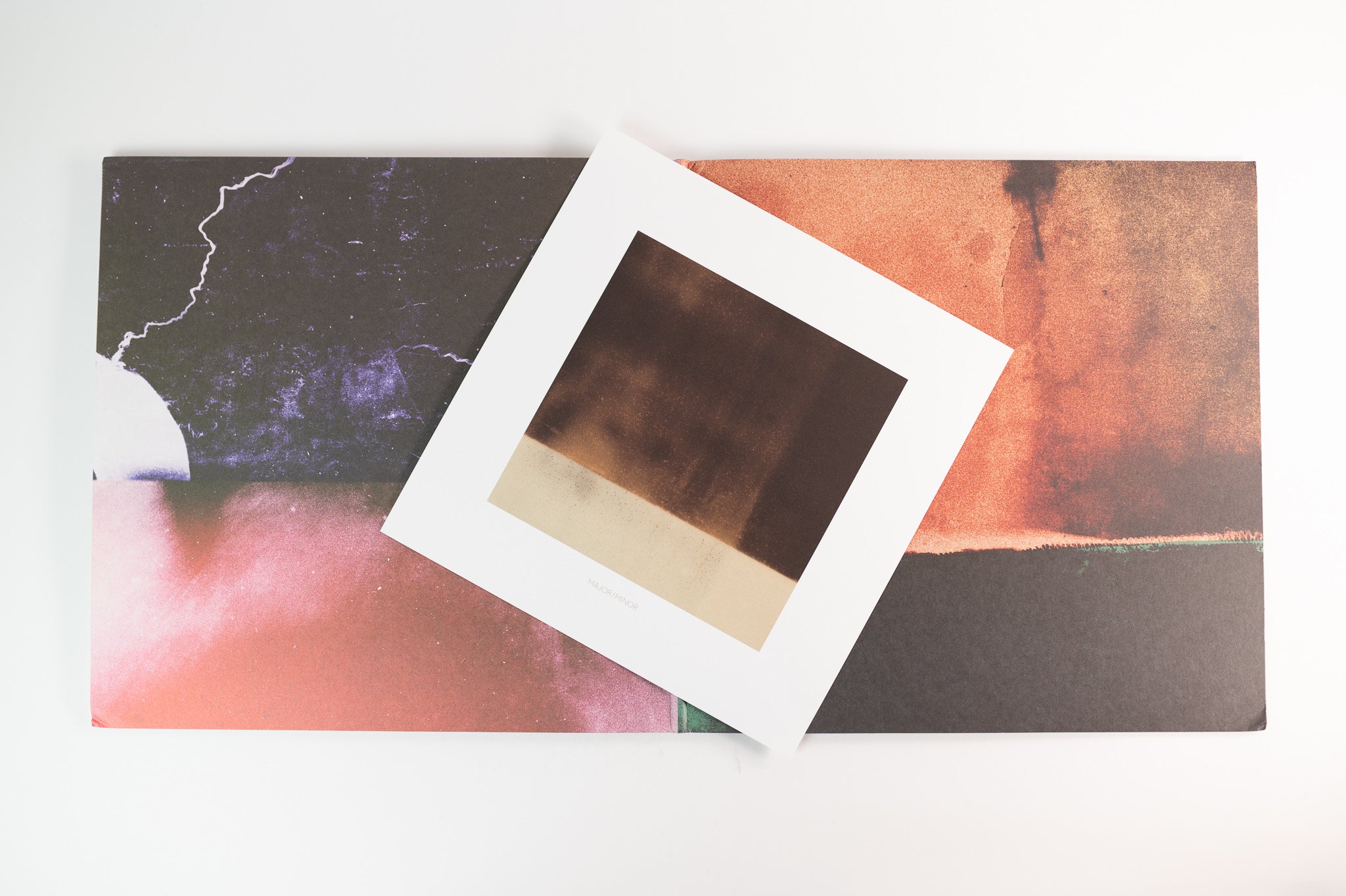 Thrice - Major/Minor on Vagrant Ltd Clear With Blue Splatter