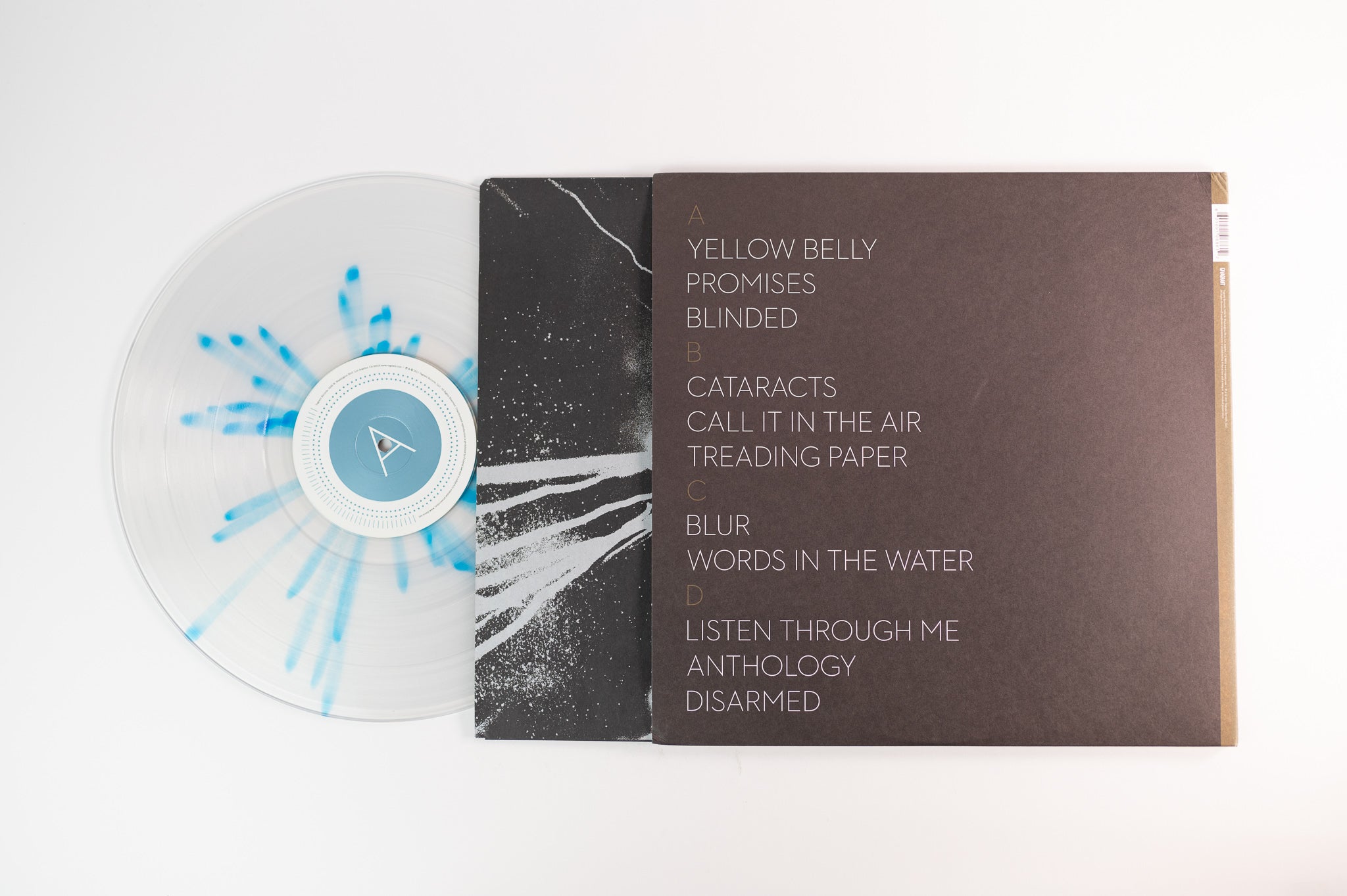 Thrice - Major/Minor on Vagrant Ltd Clear With Blue Splatter