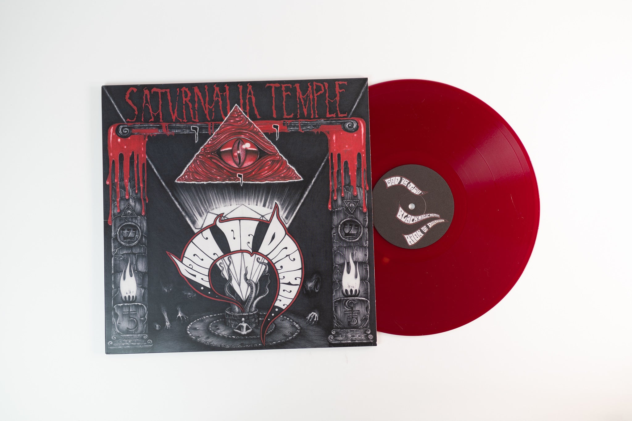 Saturnalia Temple - Aion Of Drakon on Nuclear Winter Records - Purple Vinyl