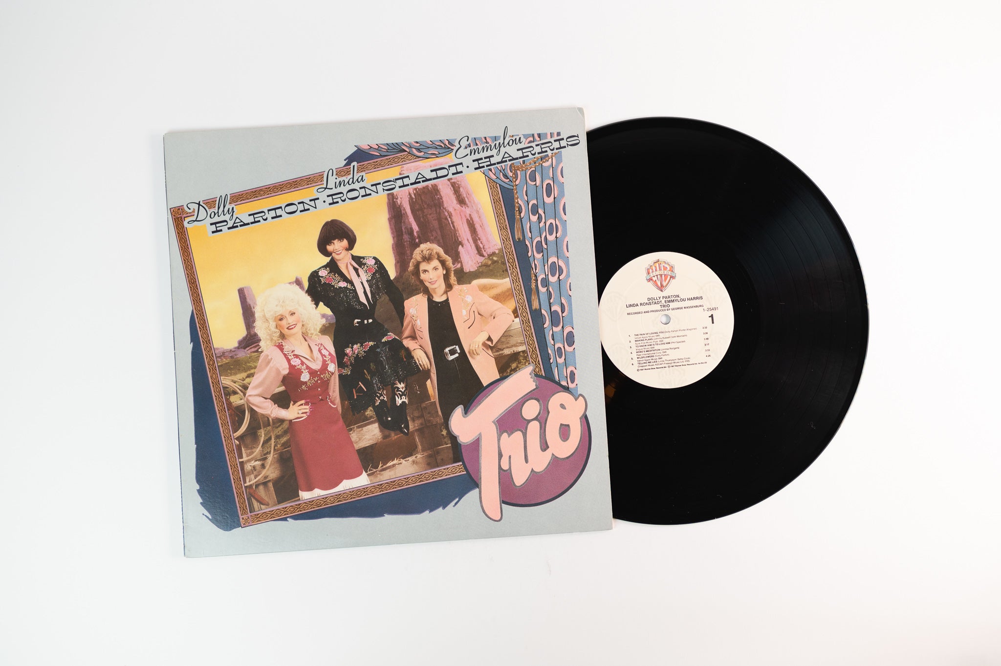 Dolly Parton - Trio on Warner Bros. Records