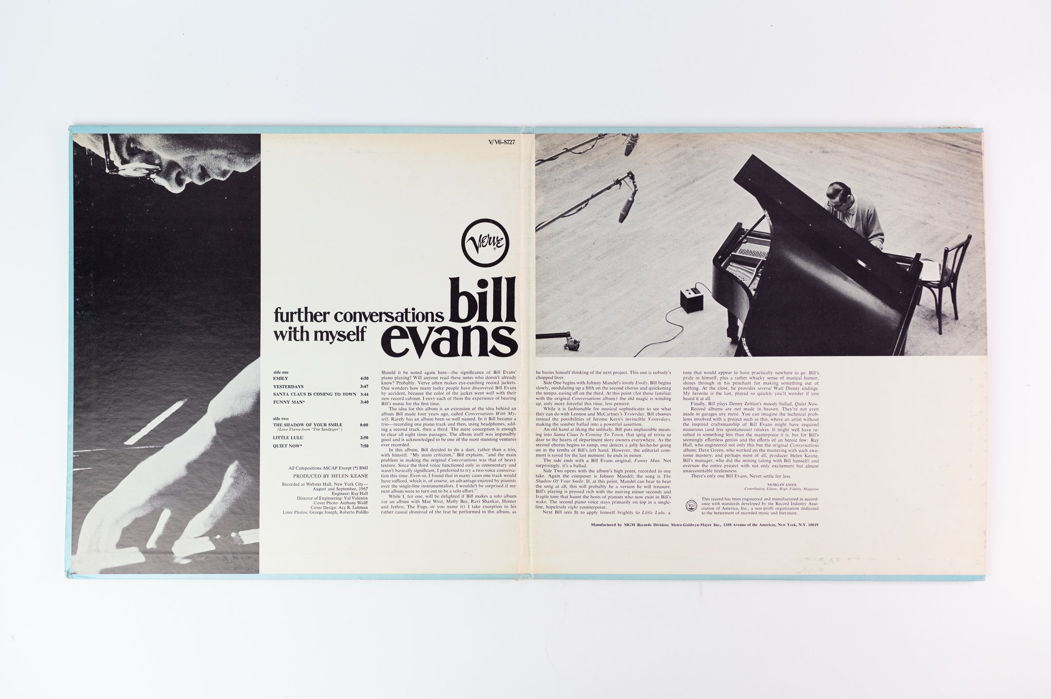 Bill Evans - Further Conversations With Myself on Verve Stereo