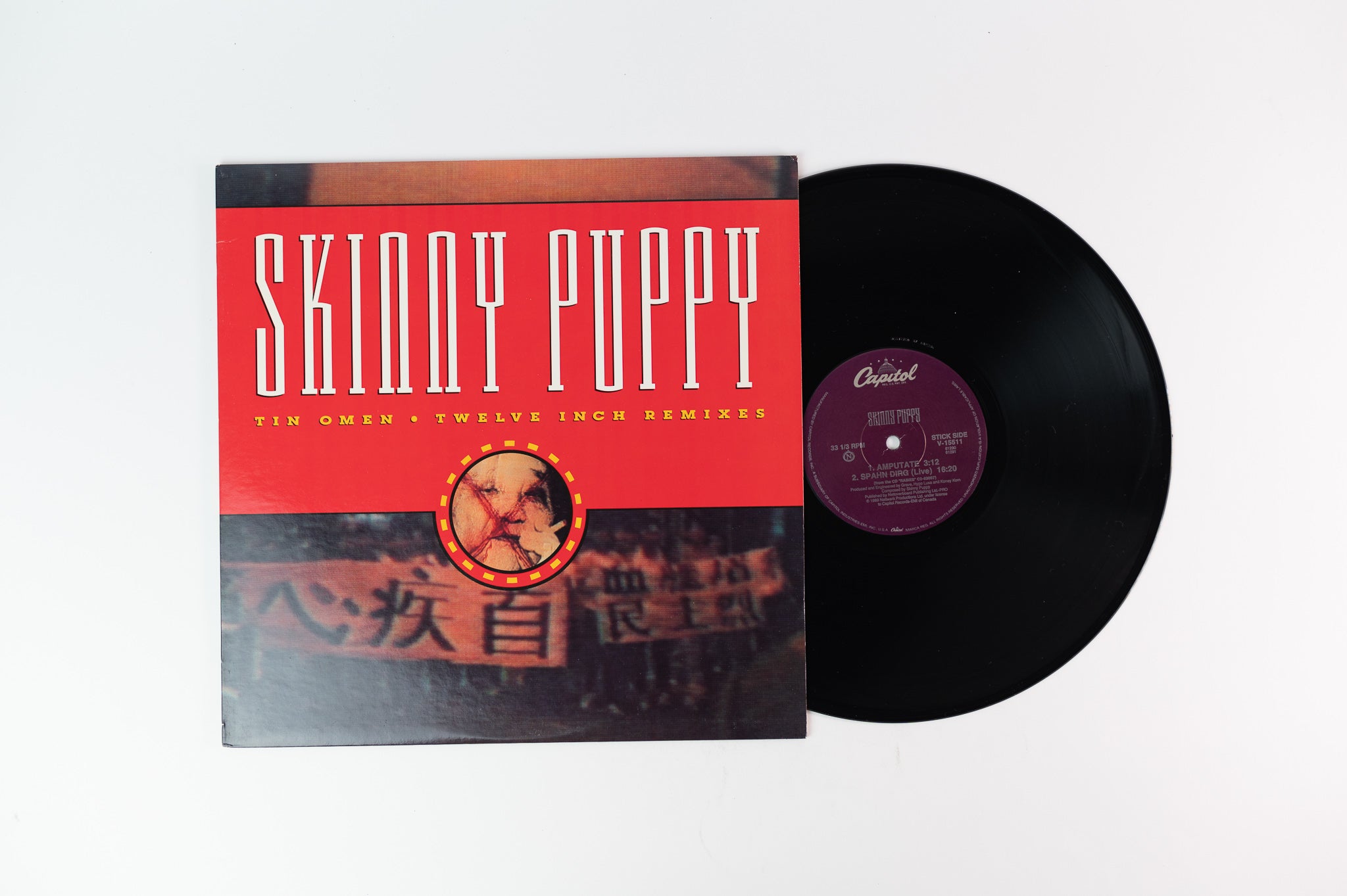 Skinny Puppy - Tin Omen (Twelve Inch Remixes) on Capitol