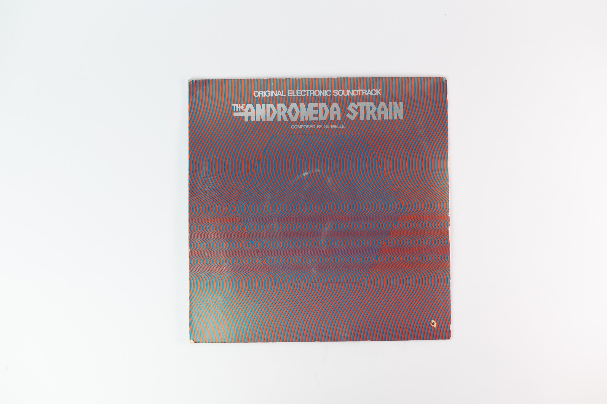 Gil Mellé - The Andromeda Strain (Original Electronic Soundtrack) on Kapp Hexagon Shaped LP with Gimmick Cover