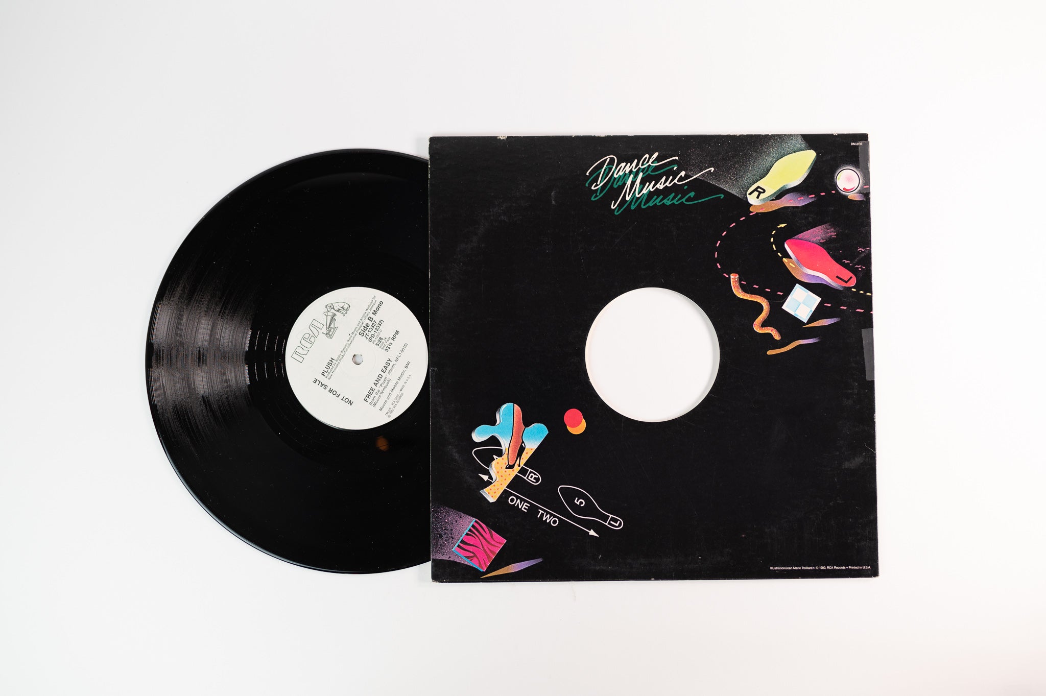 Plush - Free And Easy on RCA - Promo Mono / Stereo