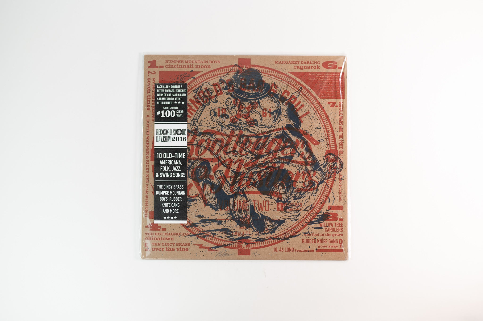 Various - Bootleggers & Hustlers Volume Two on Nelter Small Batch Records - Clear Vinyl