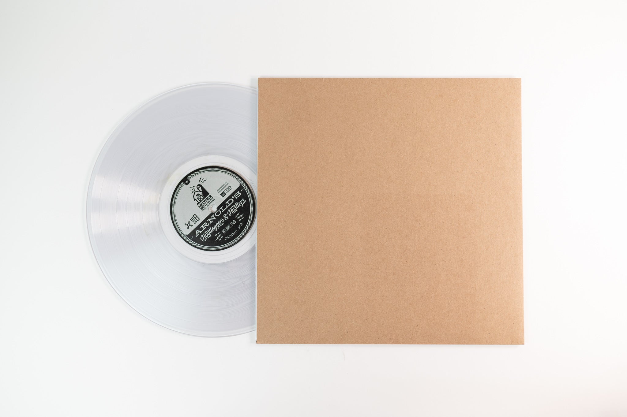 Various - Bootleggers & Hustlers Volume Two on Nelter Small Batch Records - Clear Vinyl