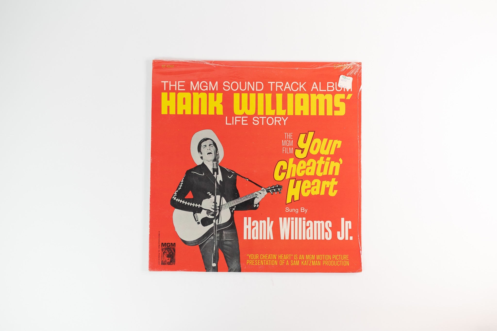 Hank Williams Jr. - Your Cheatin' Heart (Original Motion Picture Sound Track) on MGM Records