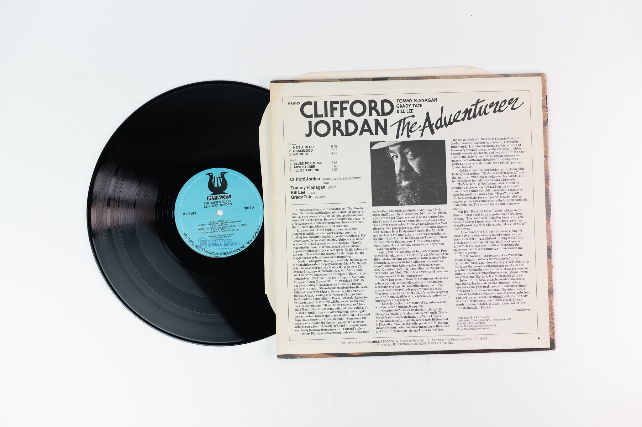Clifford Jordan - The Adventurer on Muse