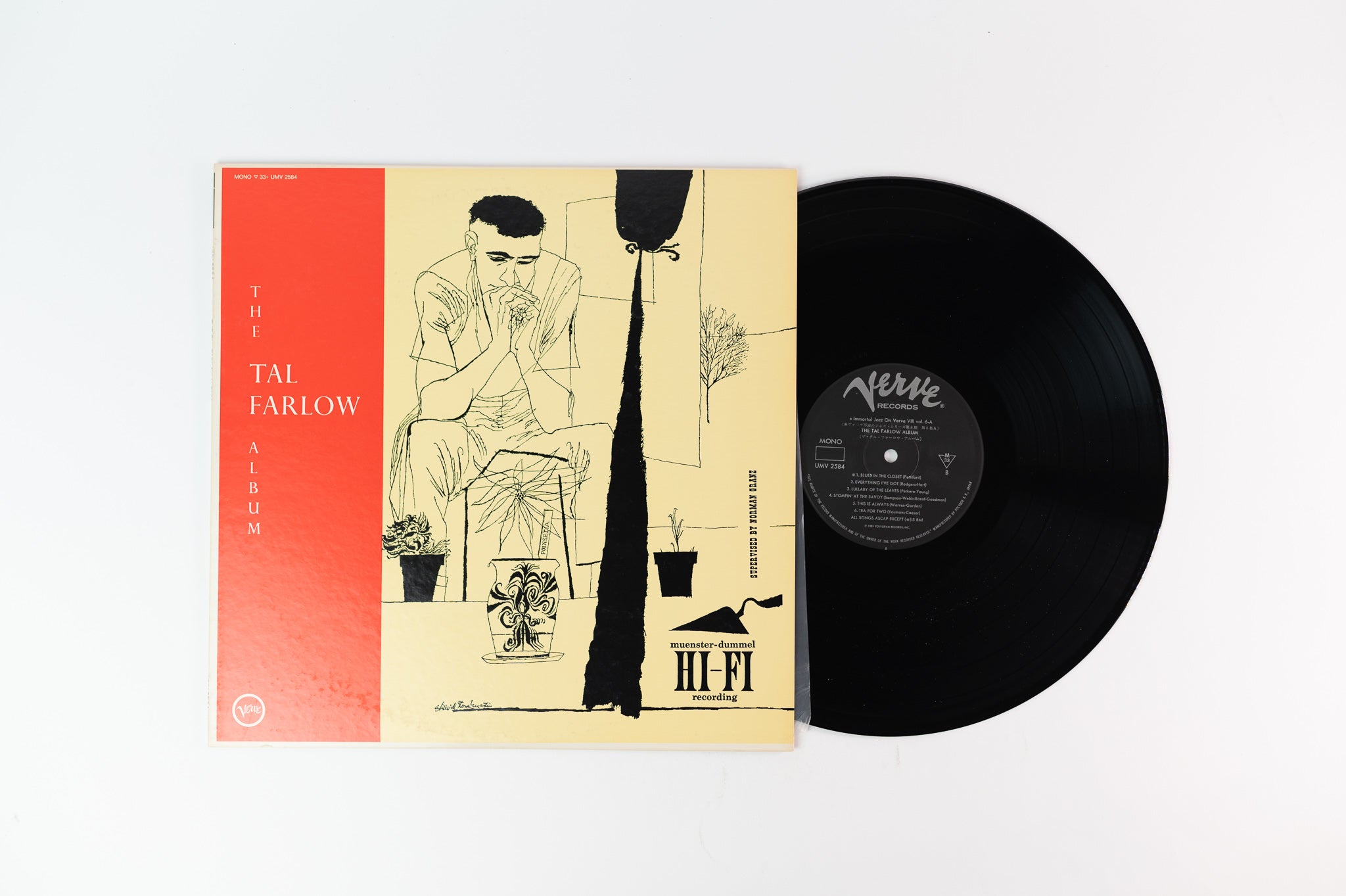Tal Farlow - The Tal Farlow Album on Verve Japanese Reissue