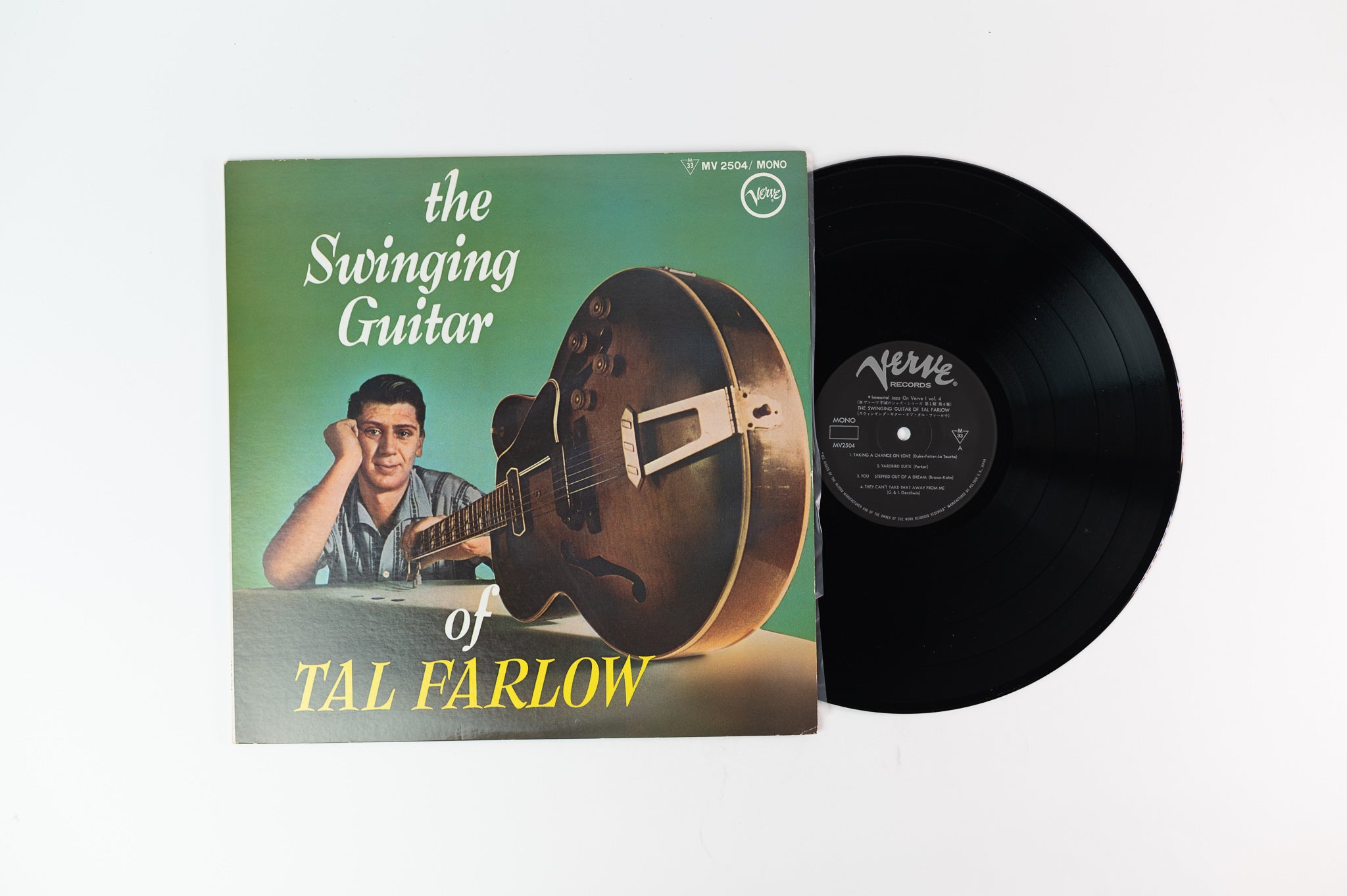 Tal Farlow - The Swinging Guitar Of Tal Farlow on Verve Japanese Reissue