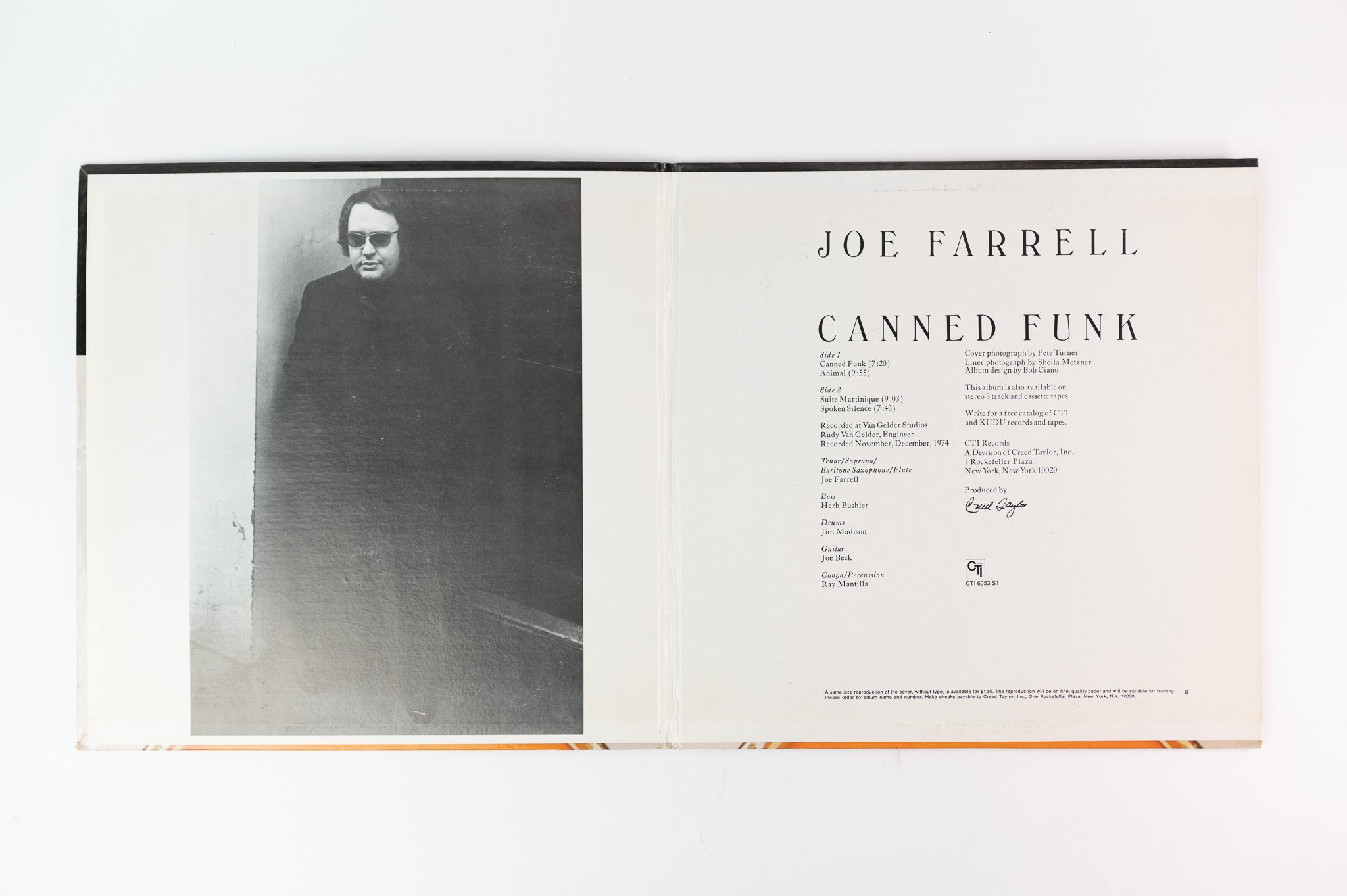 Joe Farrell - Canned Funk on CTI