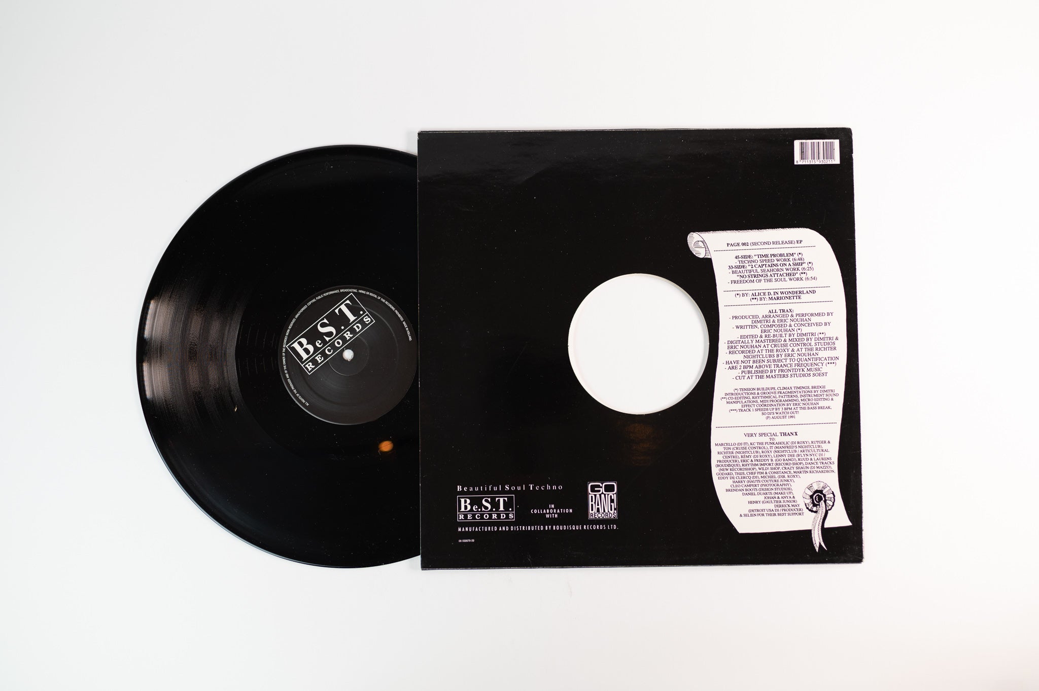 Alice D. In Wonderland - Page 002 (Second Release) EP on Be.S.T. Records / Go Bang! Records