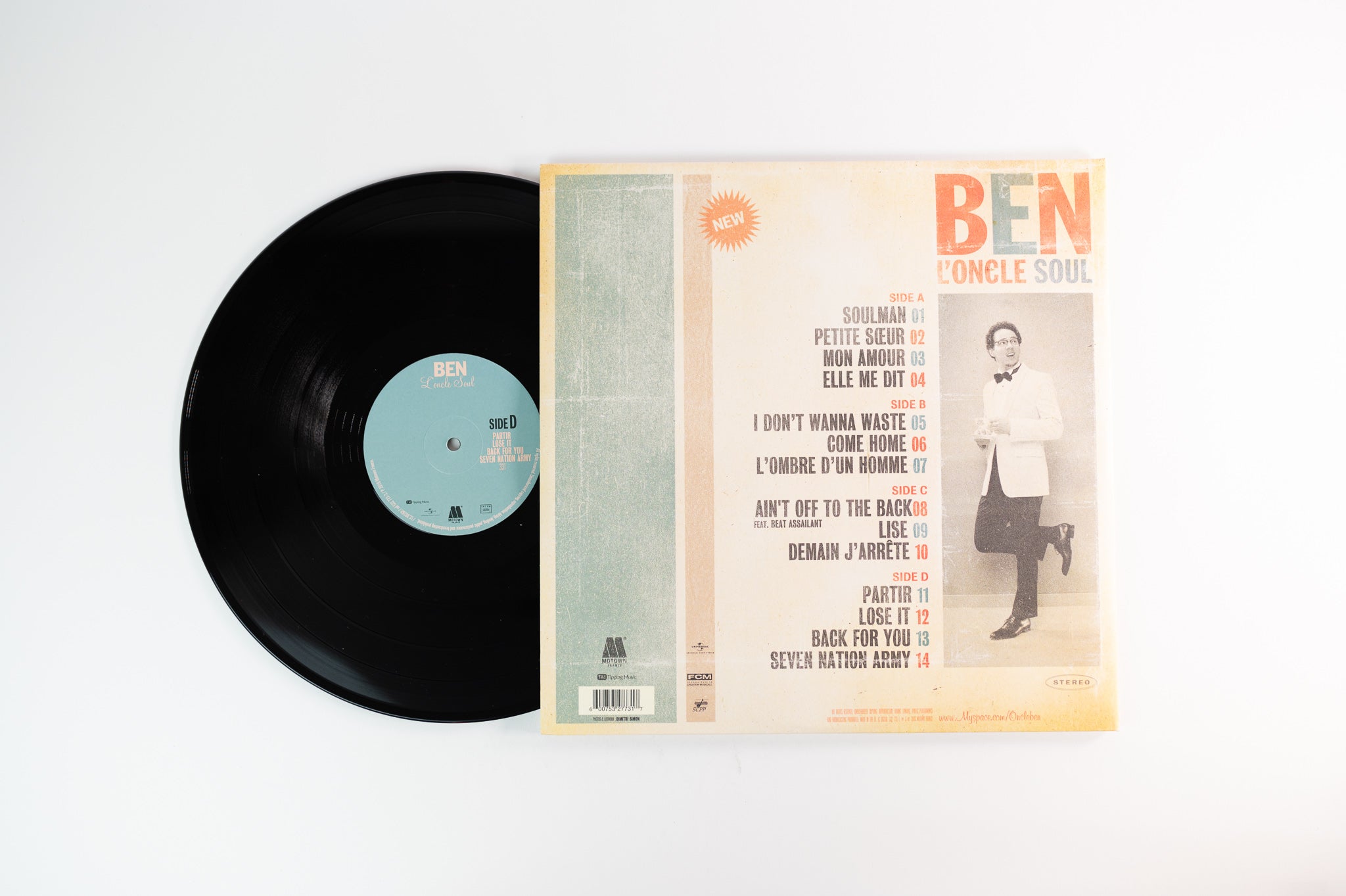 Ben L'Oncle Soul - Ben L'Oncle Soul on Motown France