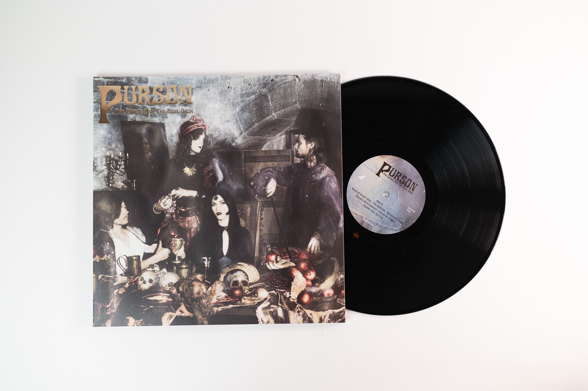 Purson - The Circle & The Blue Door on Rise Above Ltd Black Vinyl Pressing
