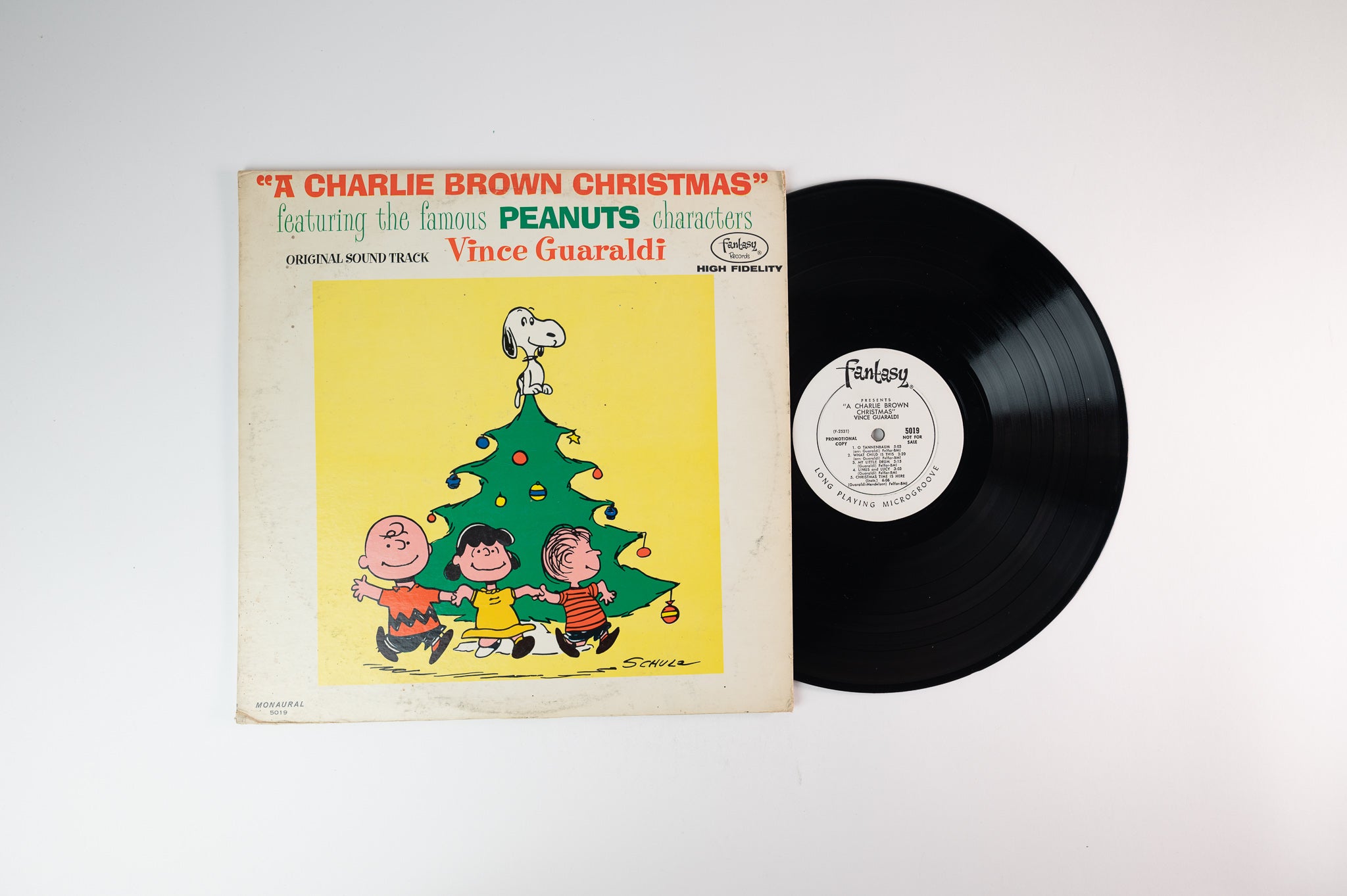 Vince Guaraldi - A Charlie Brown Christmas on Fantasy Promo