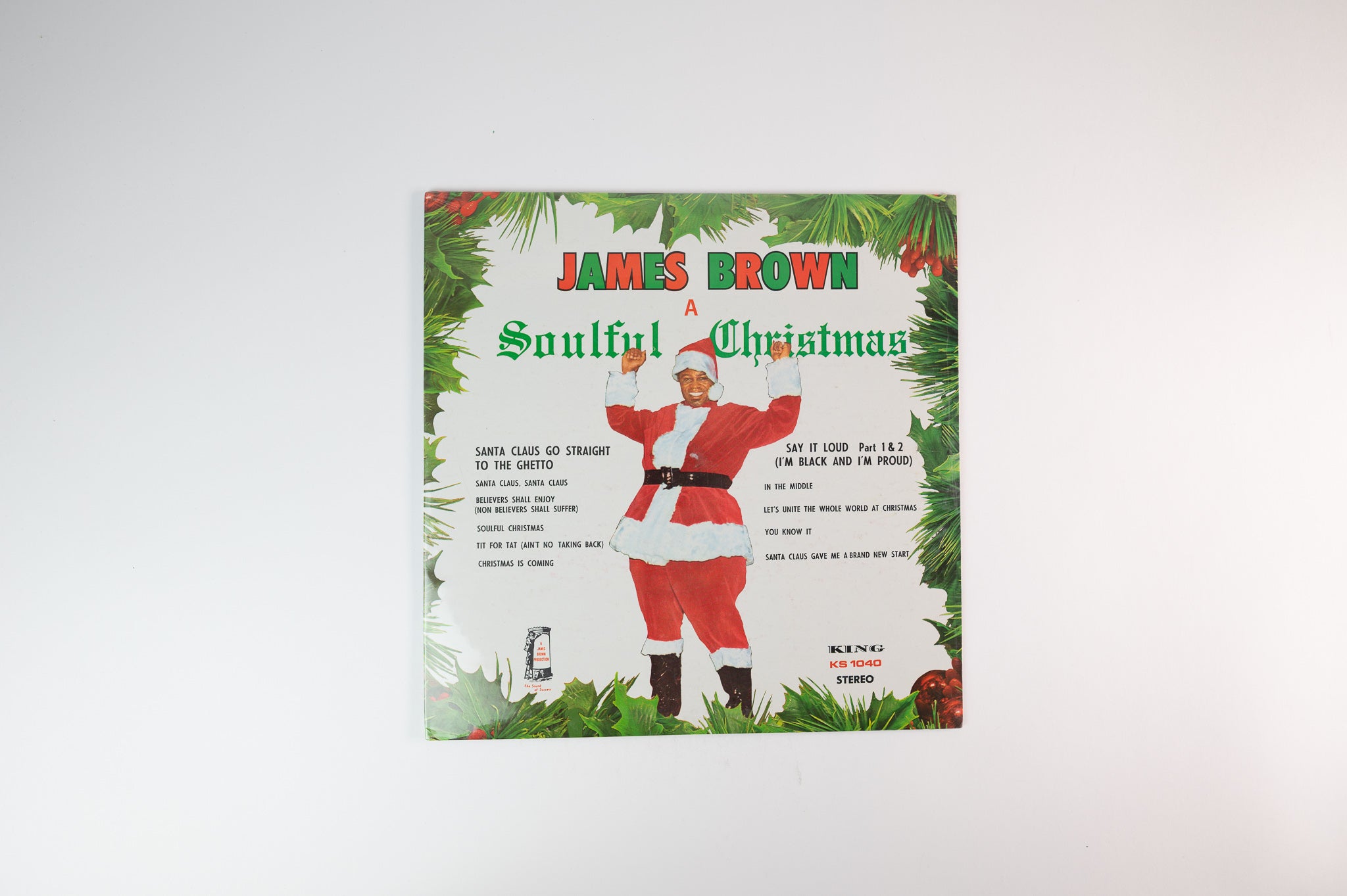 James Brown - A Soulful Christmas on King Stereo Sealed