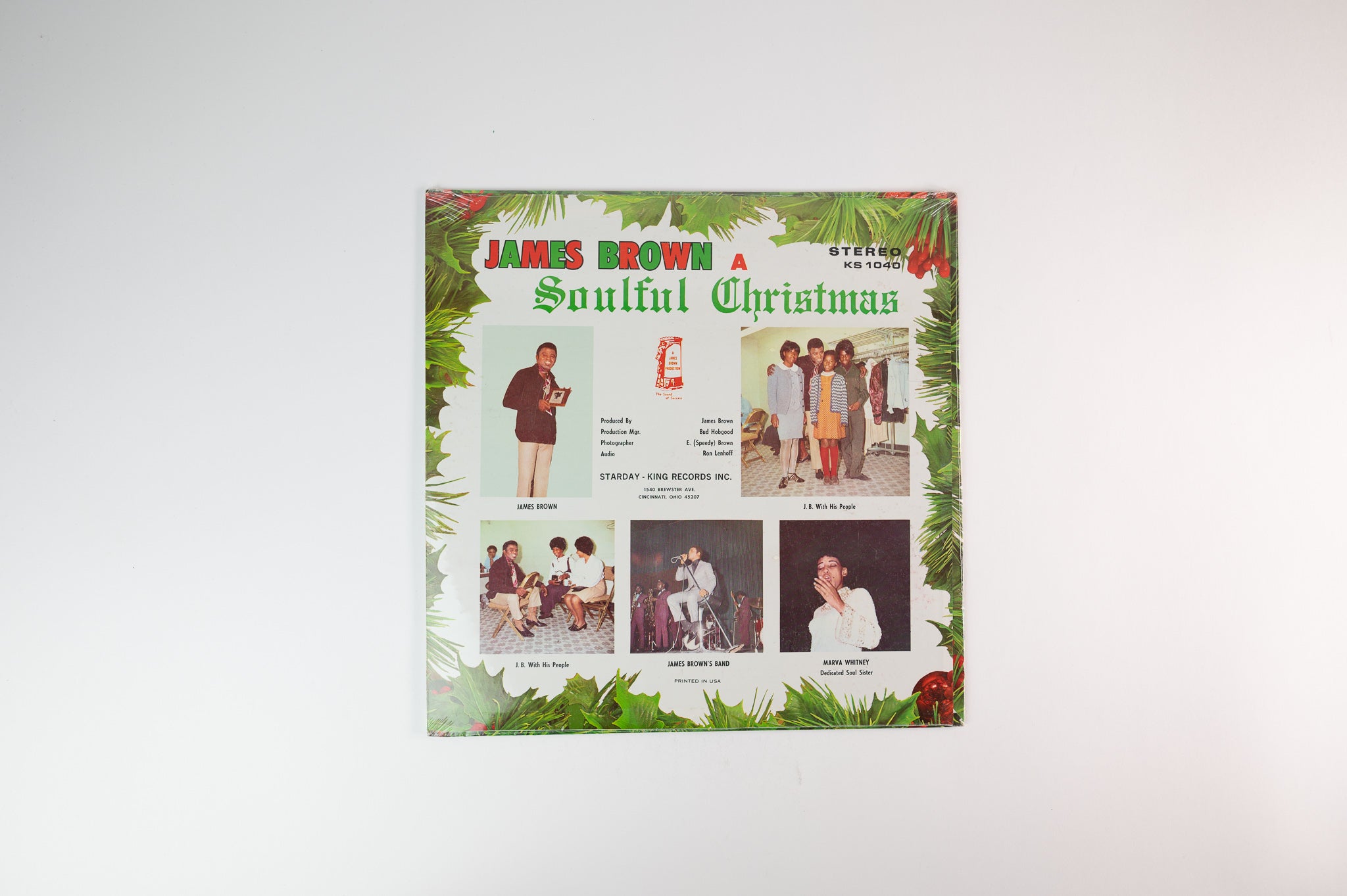 James Brown - A Soulful Christmas on King Stereo Sealed