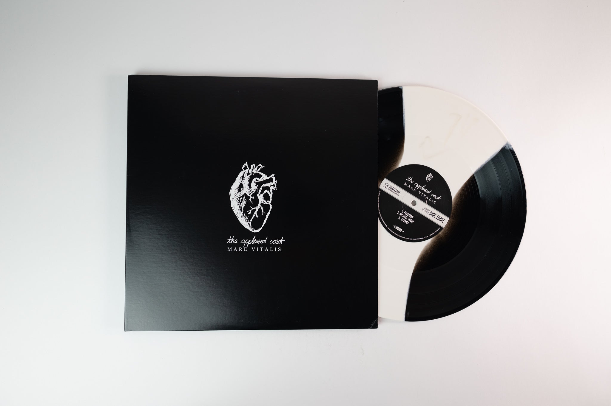 The Appleseed Cast - Mare Vitalis on Graveface Ltd Numbered Black & White Reissue